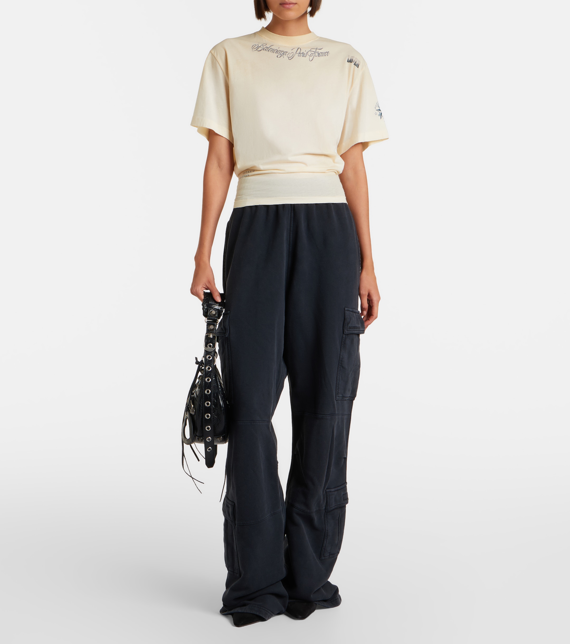 Balenciaga Le Cagole Small leather shoulder bag