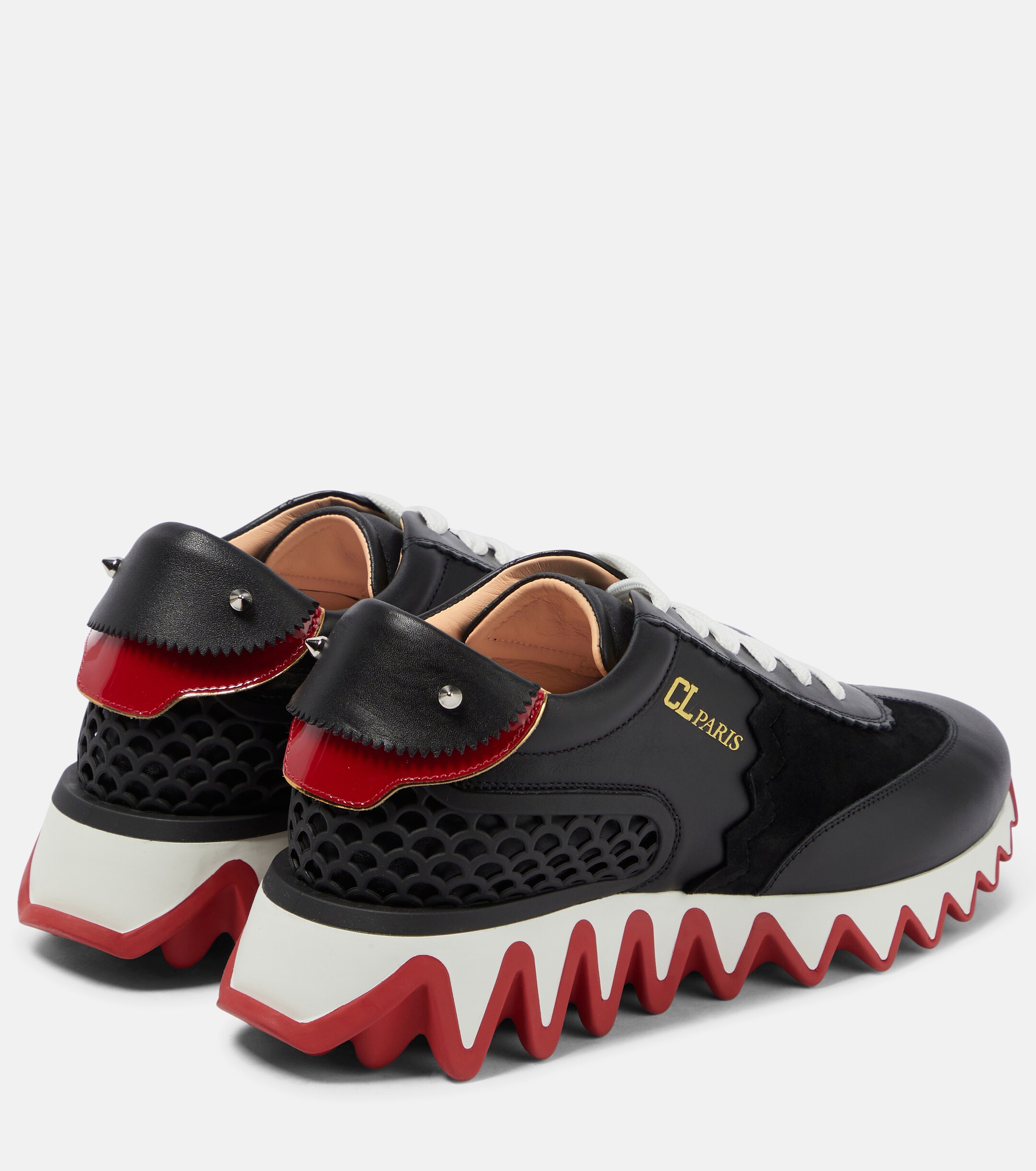 CHRISTIAN LOUBOUTIN Loubishark leather sneakers thumbnail