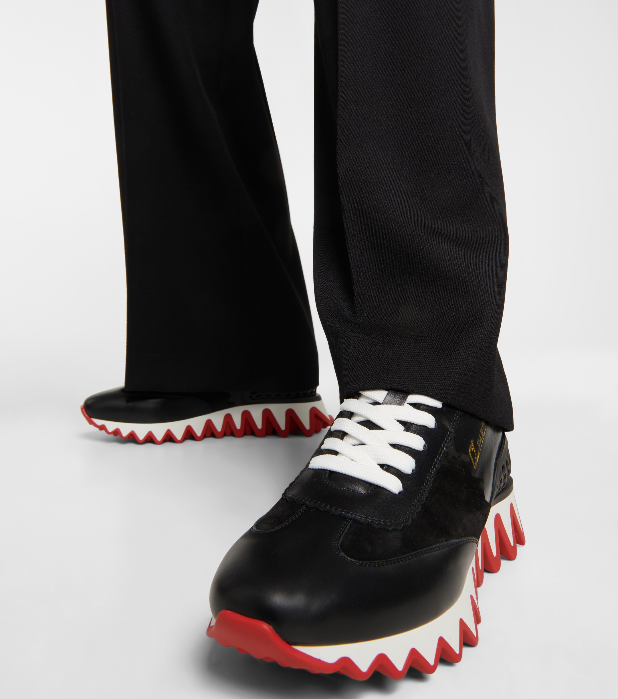 CHRISTIAN LOUBOUTIN Loubishark leather sneakers thumbnail