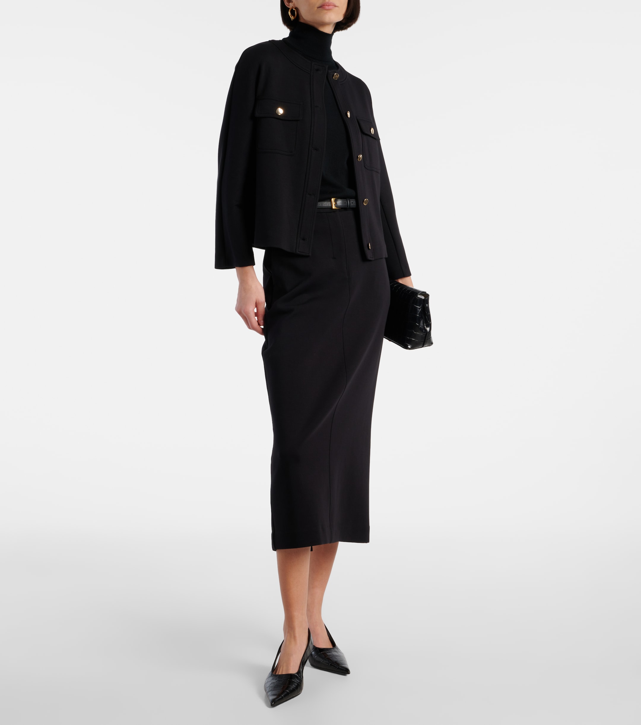 S Max Mara - Gradara cotton-blend blazer | Plush