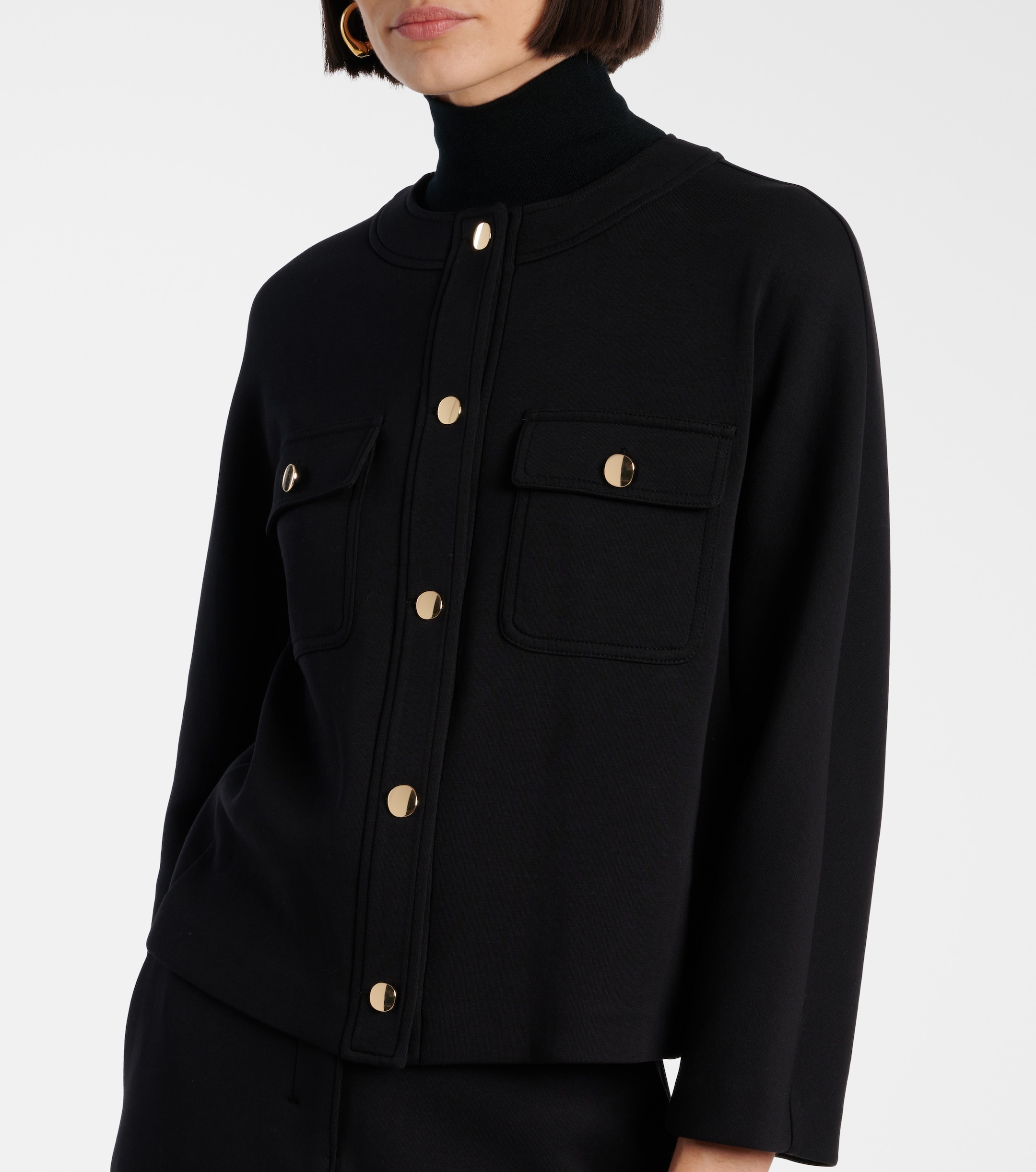S Max Mara - Gradara cotton-blend blazer | Plush