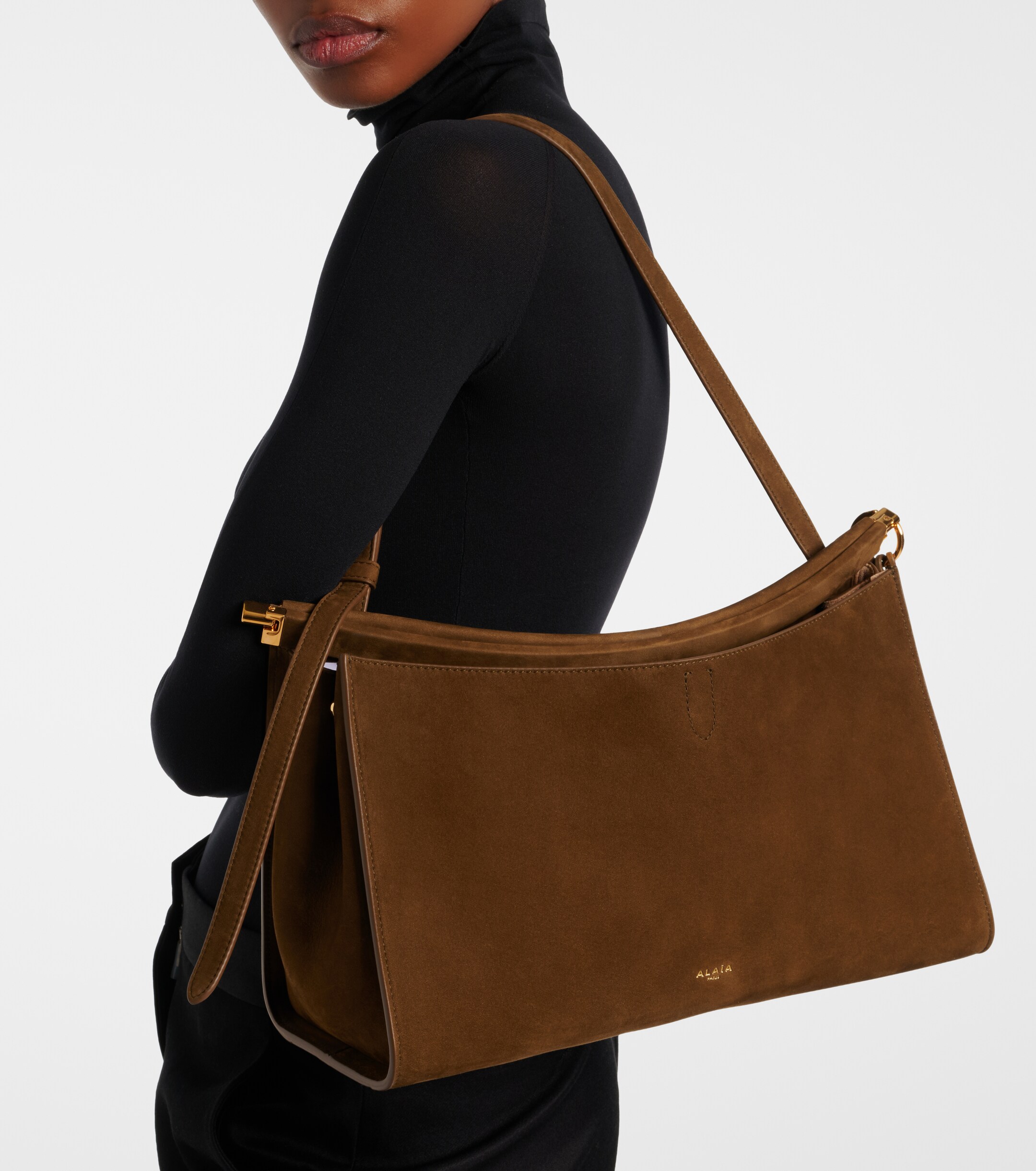 Alaïa Le Click Medium leather shoulder bag