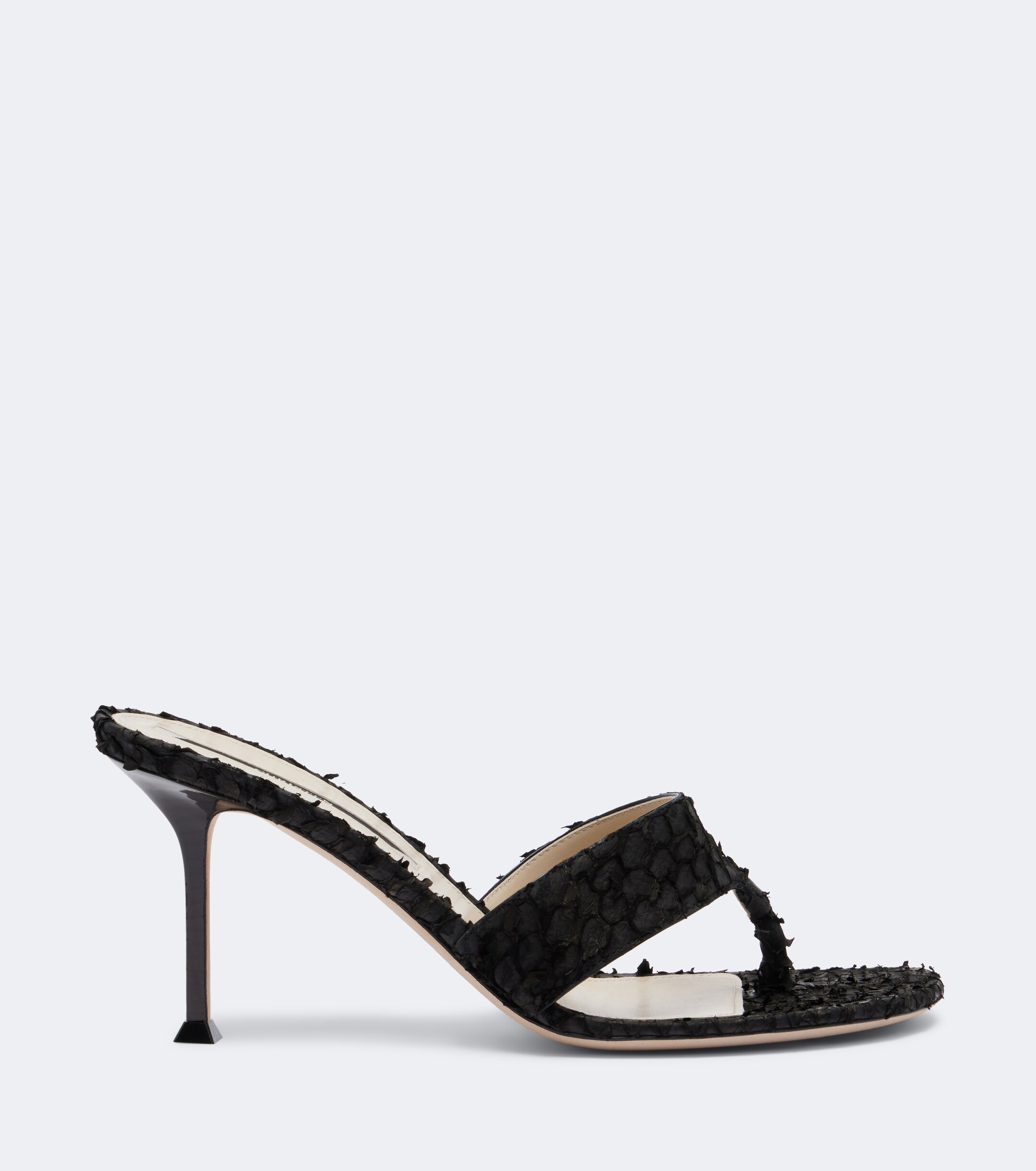Christen Christen Helix leather thong sandals