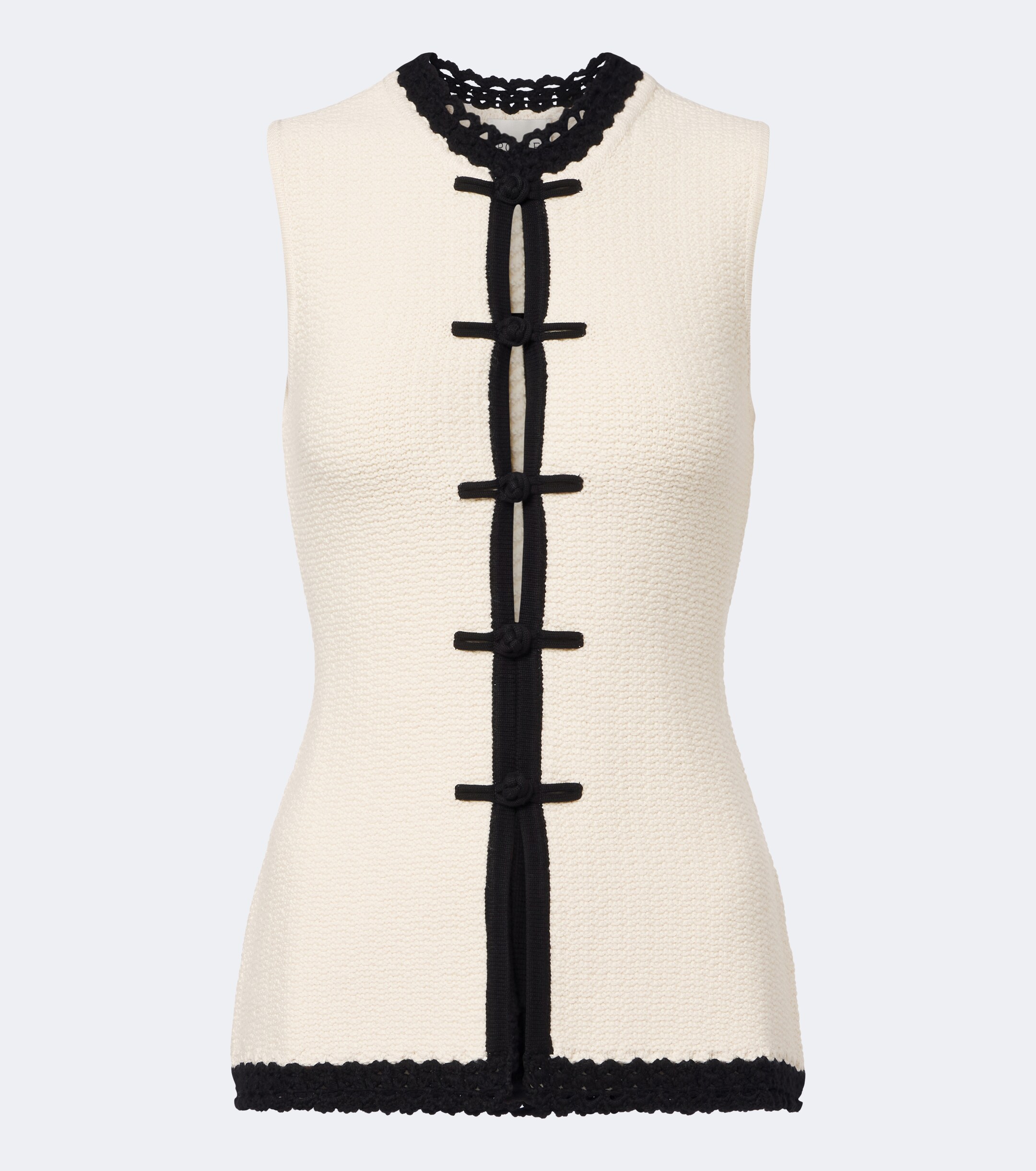 POSSE Posse Hattie crochet-trimmed top