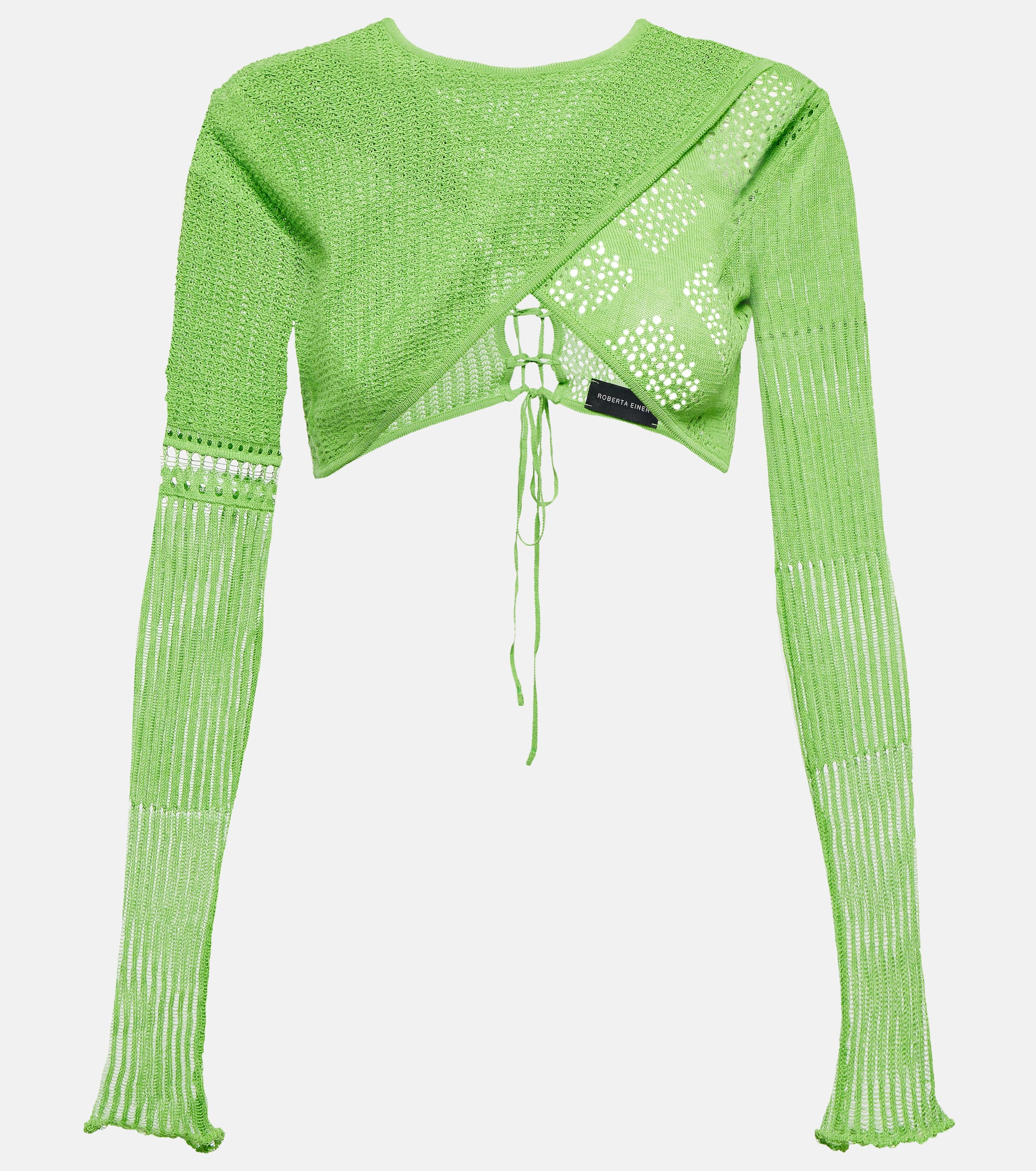 Roberta Einer Loona cotton crop top