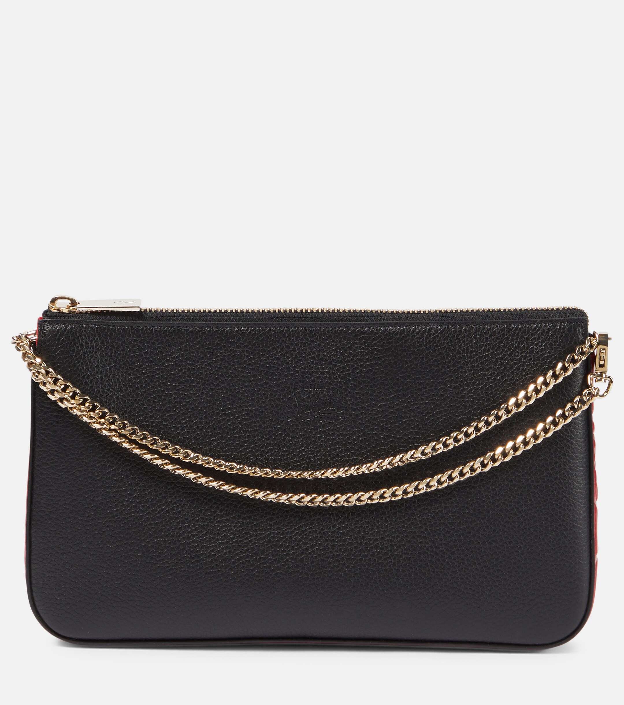 CHRISTIAN LOUBOUTIN Loubila leather clutch