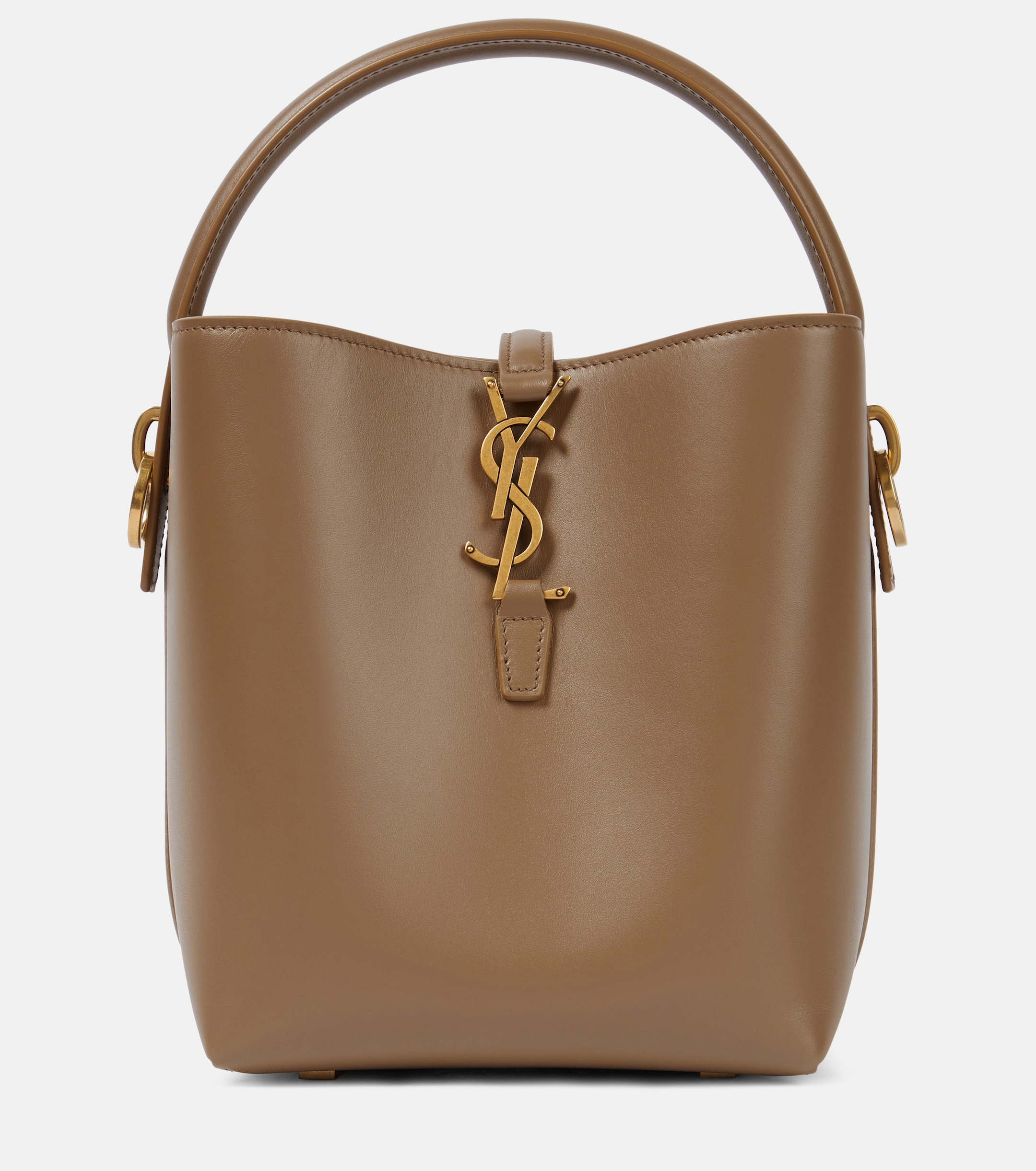Saint Laurent Le 37 Small leather bucket bag