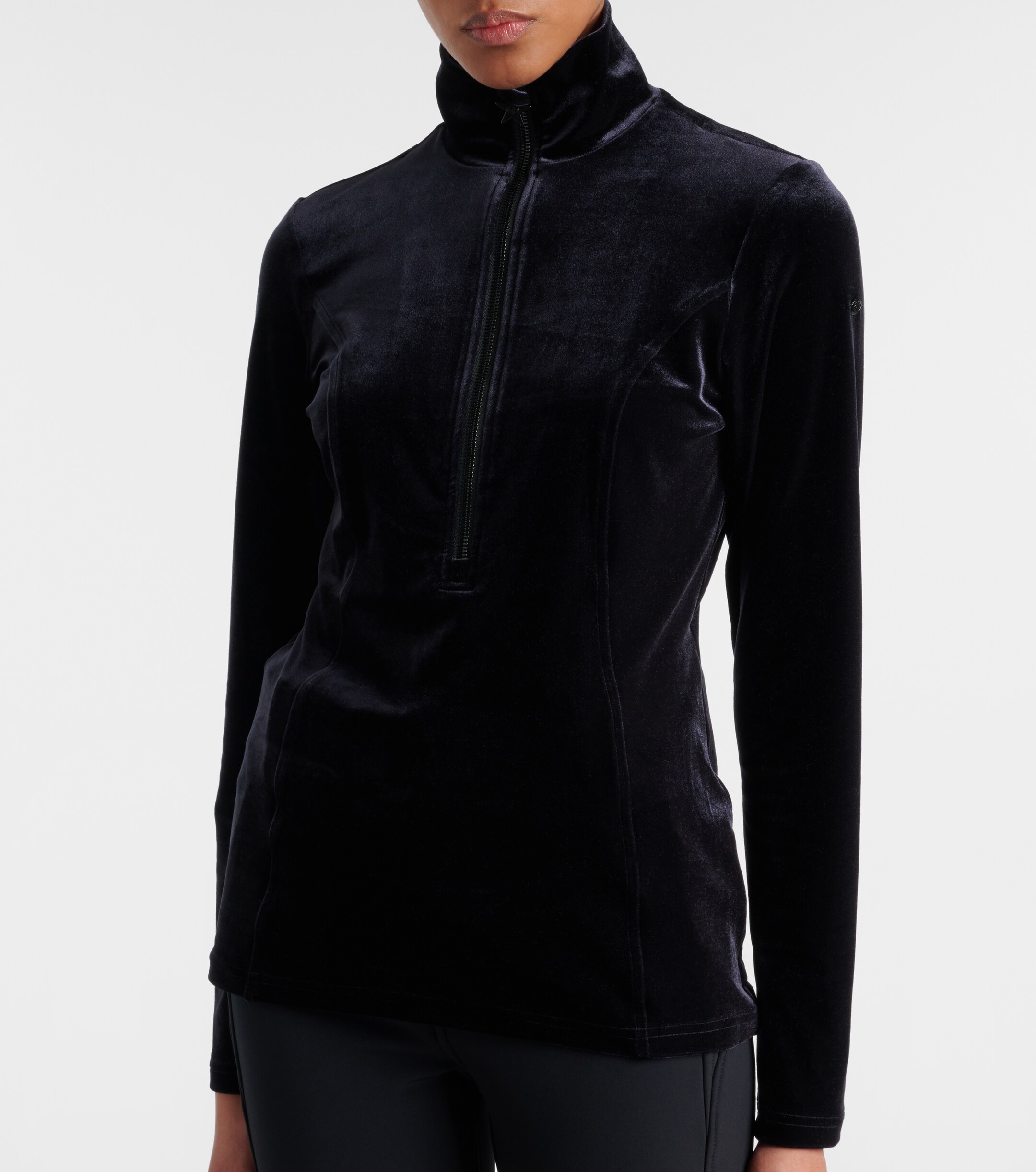 GOLDBERGH Goldbergh Radient half-zip velvet ski top