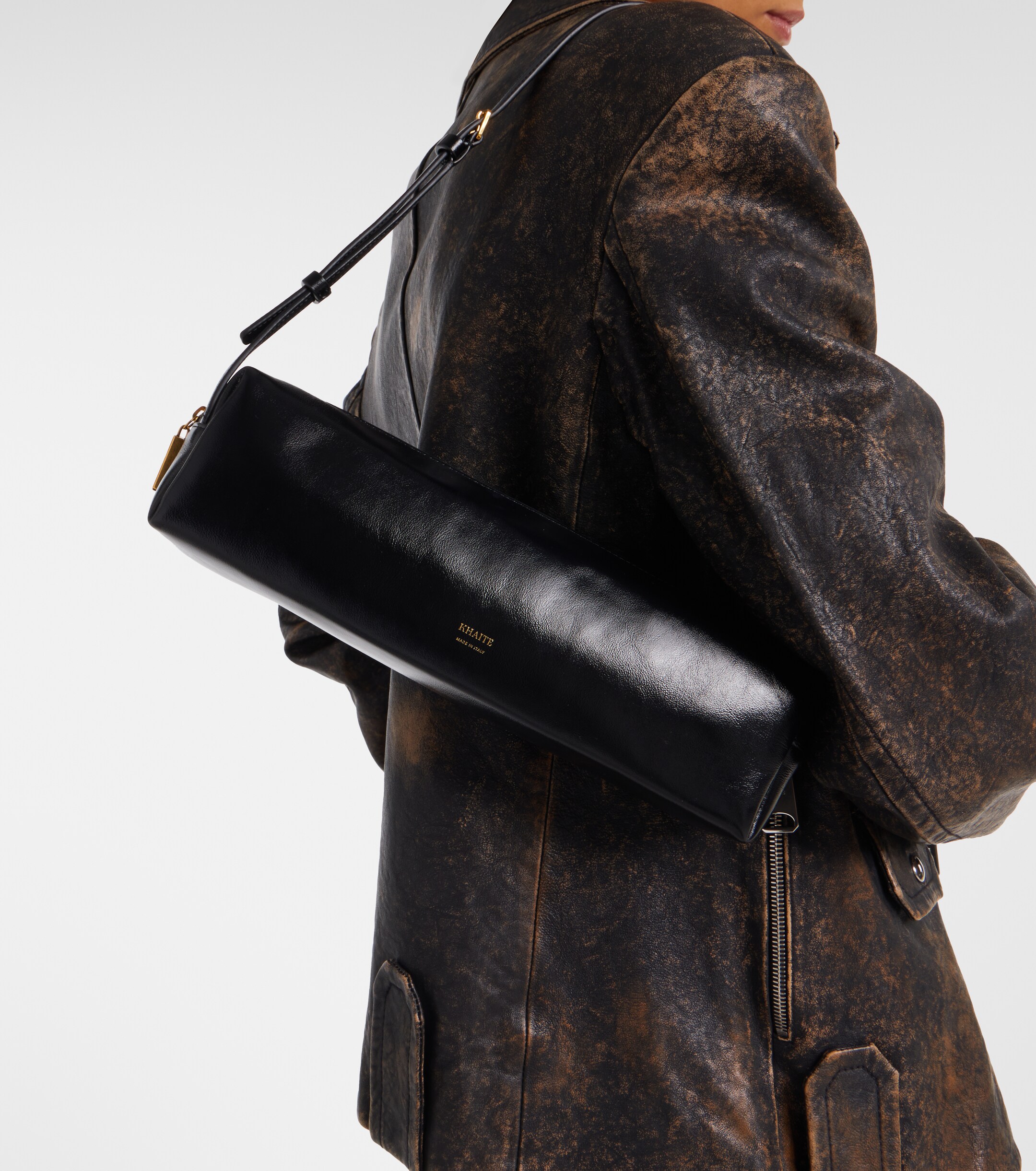 KHAITE Kye Micro leather shoulder bag