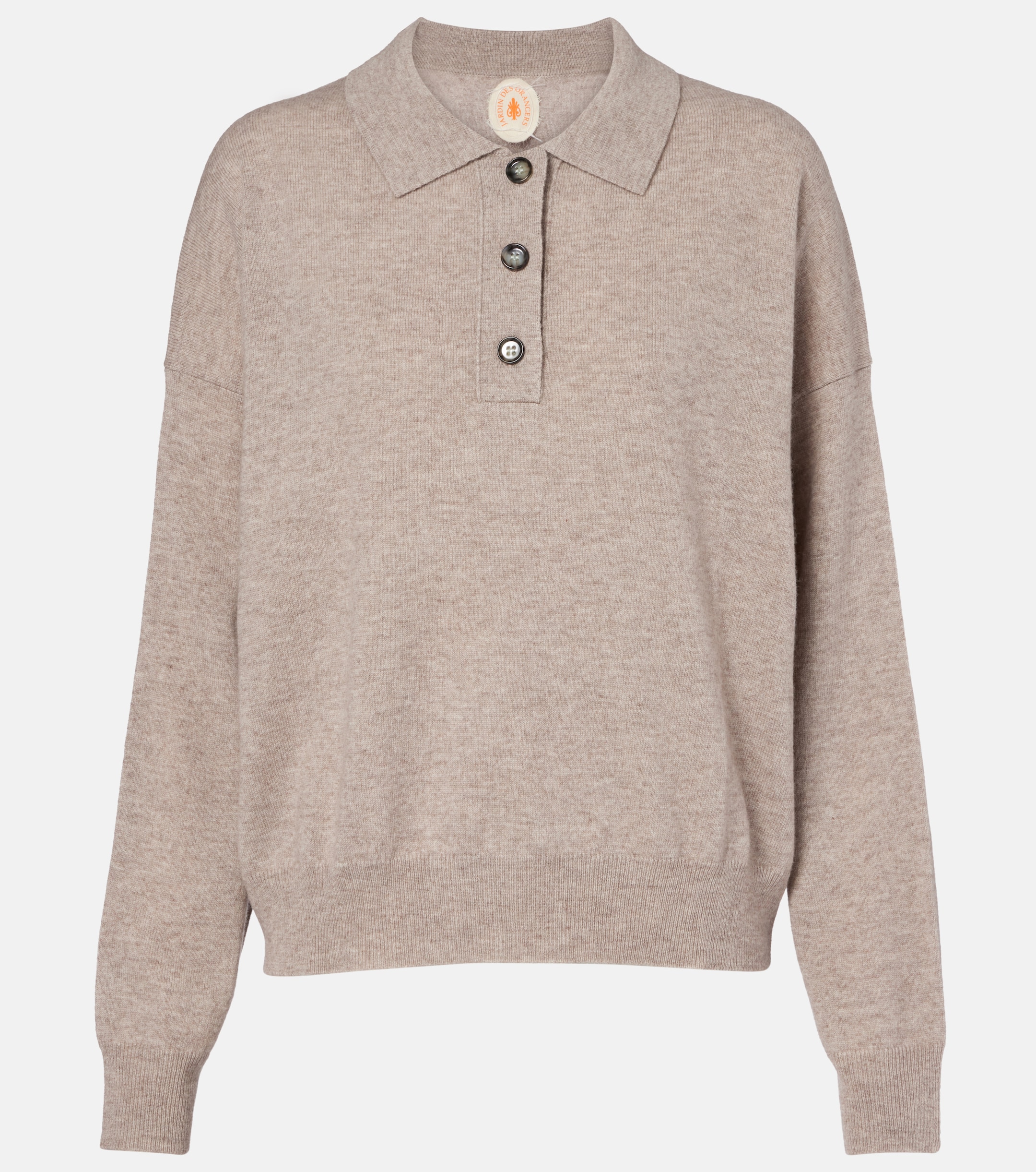 Jardin des Orangers Jardin des Orangers Wool and cashmere polo sweater