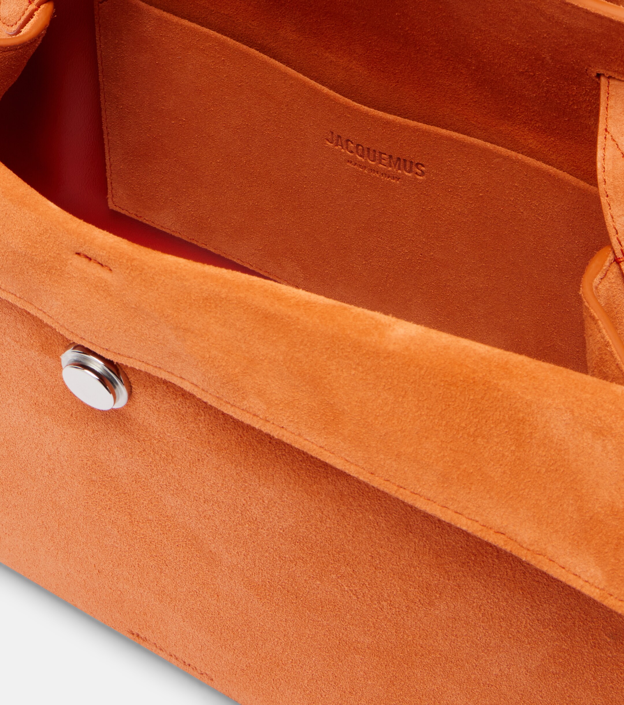 Jacquemus Valérie Medium suede top-handle bag