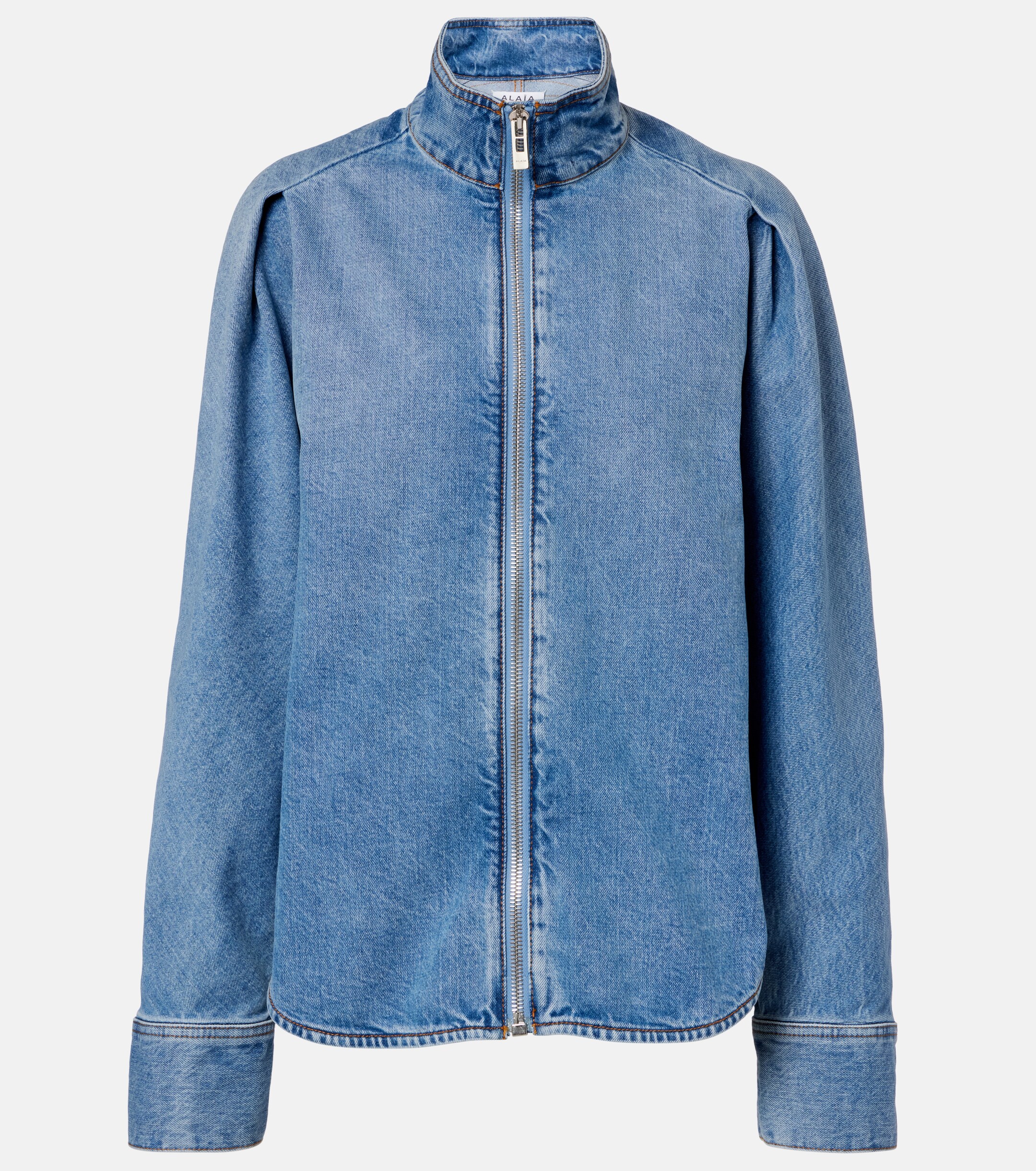 Alaïa Alaïa Denim blouson jacket