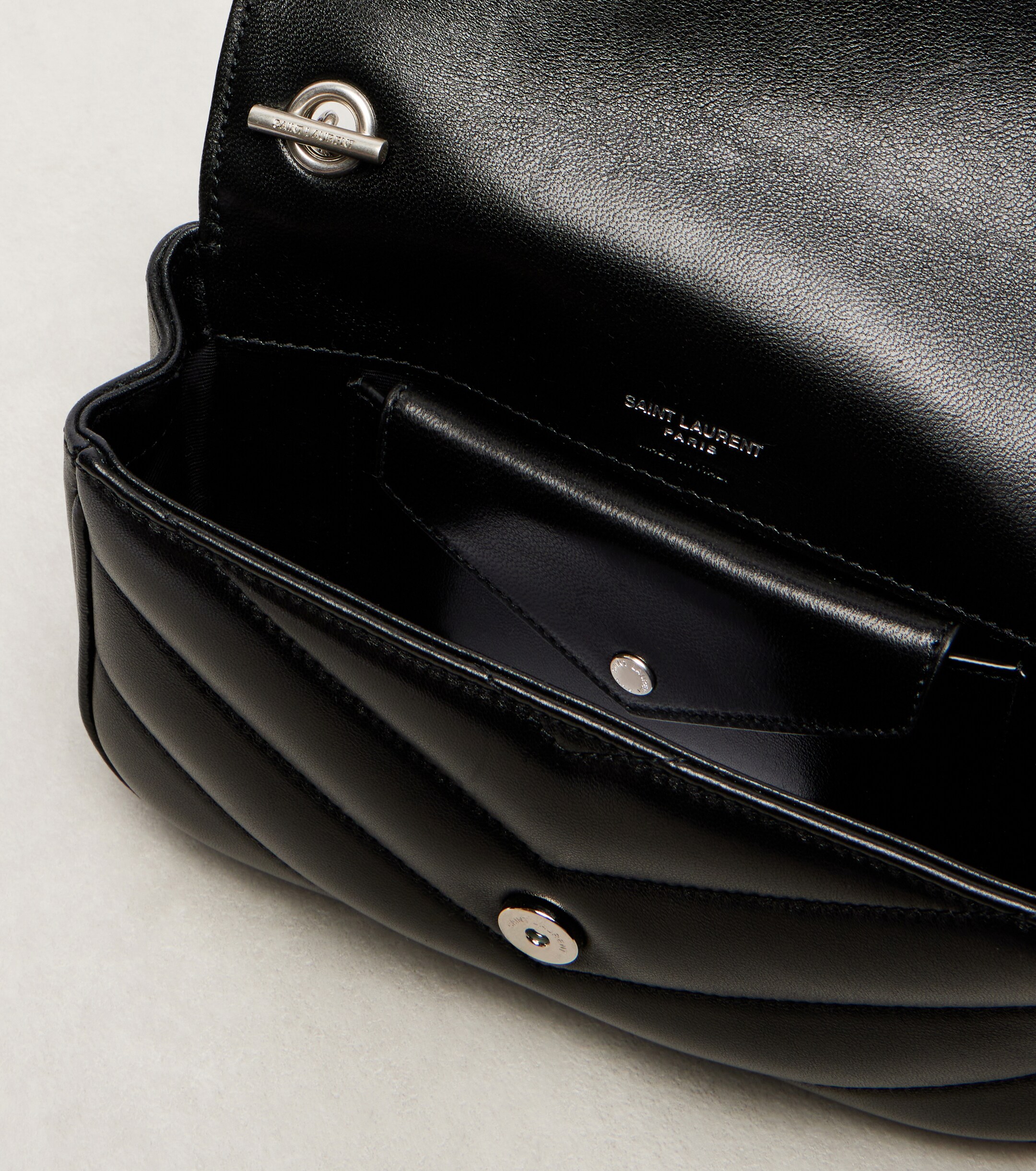 Saint Laurent Loulou Mini leather crossbody bag