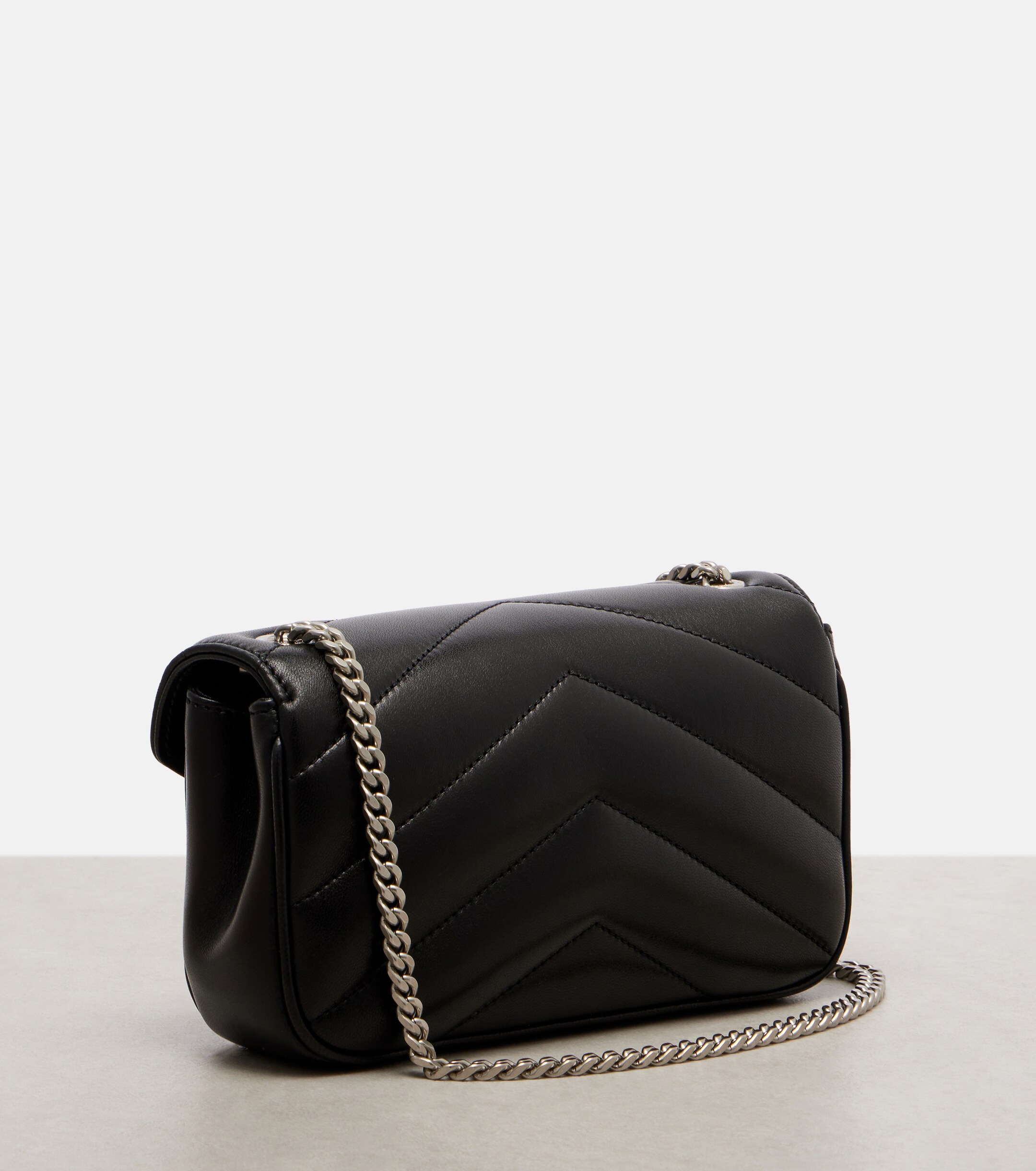 Saint Laurent Loulou Mini leather crossbody bag