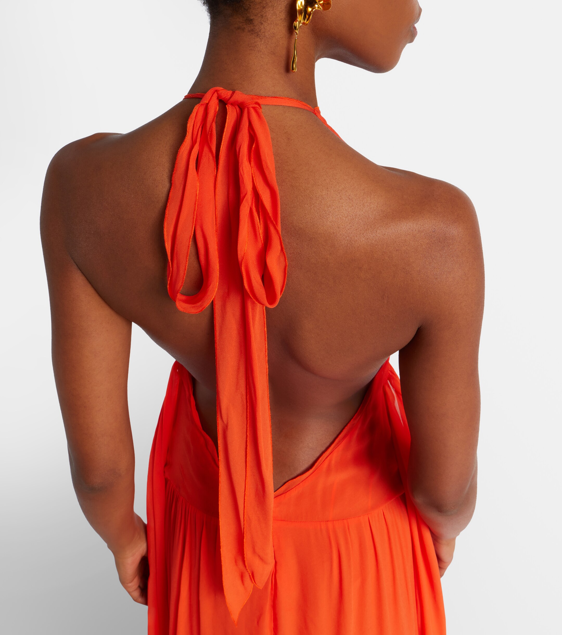 Blumarine - Ruffled georgette gown | Plush Blumarine - Ruffled georgette gown | Plush