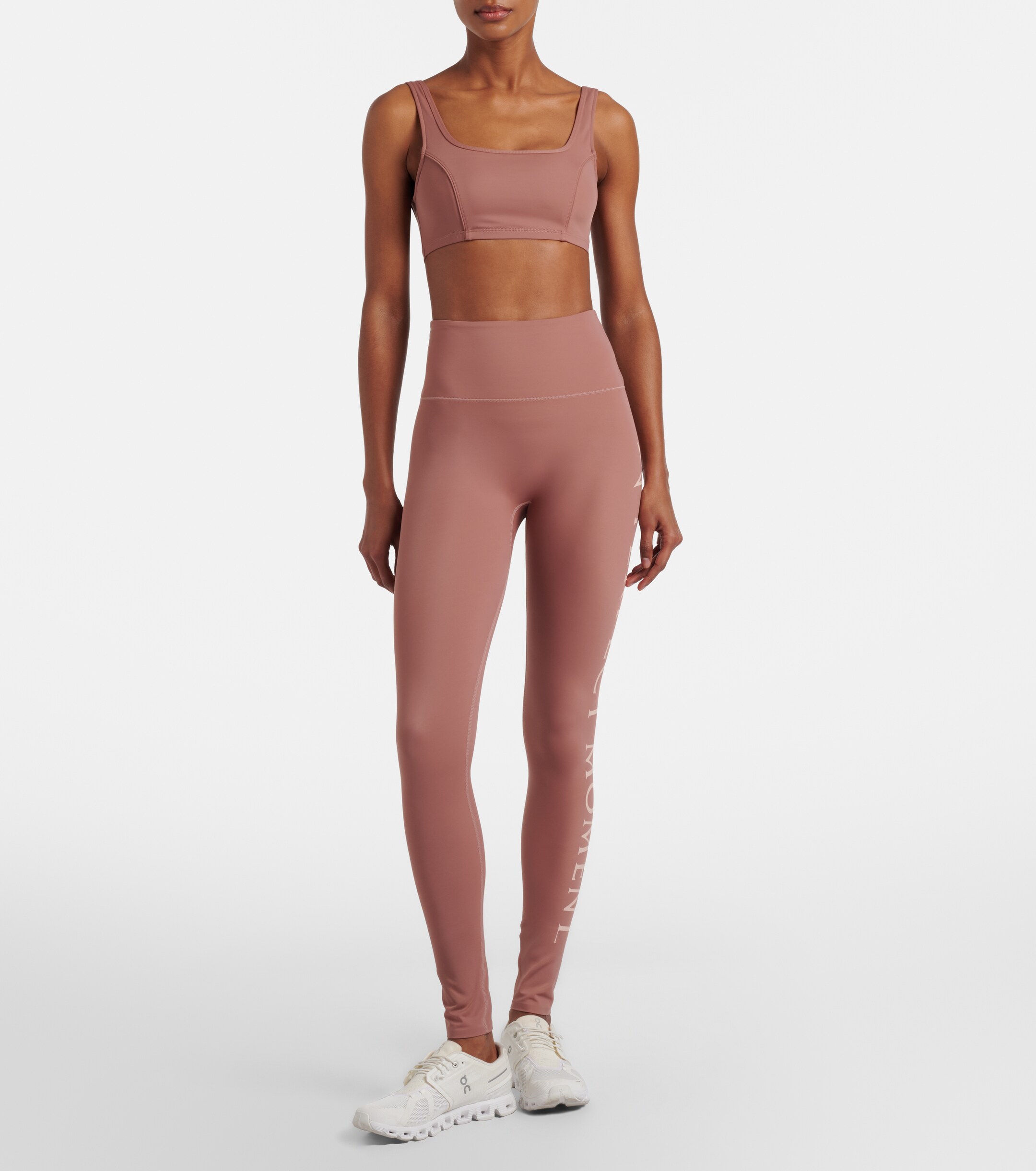 PERFECT MOMENT Perfect Moment Logo technical leggings