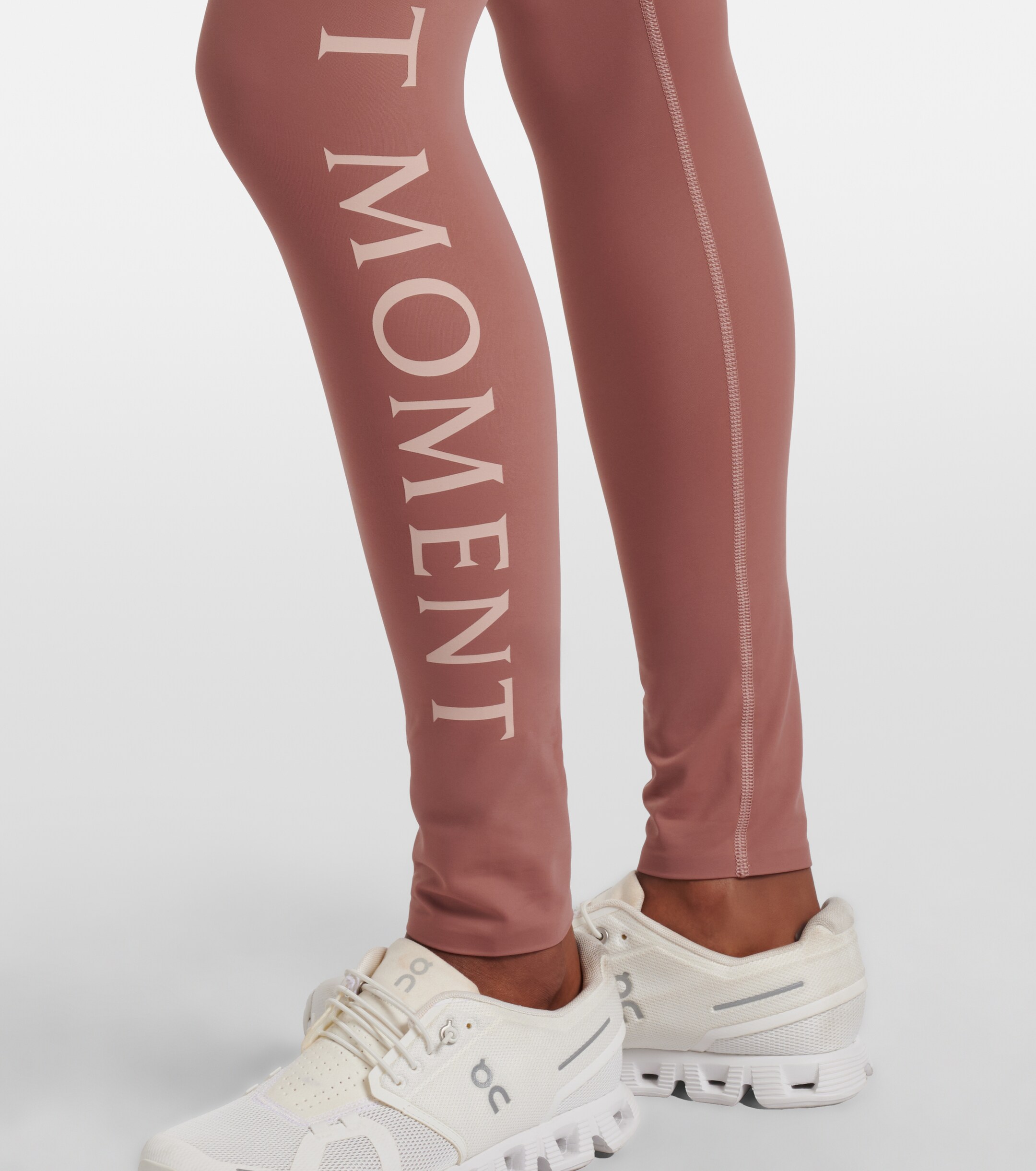 PERFECT MOMENT Perfect Moment Logo technical leggings