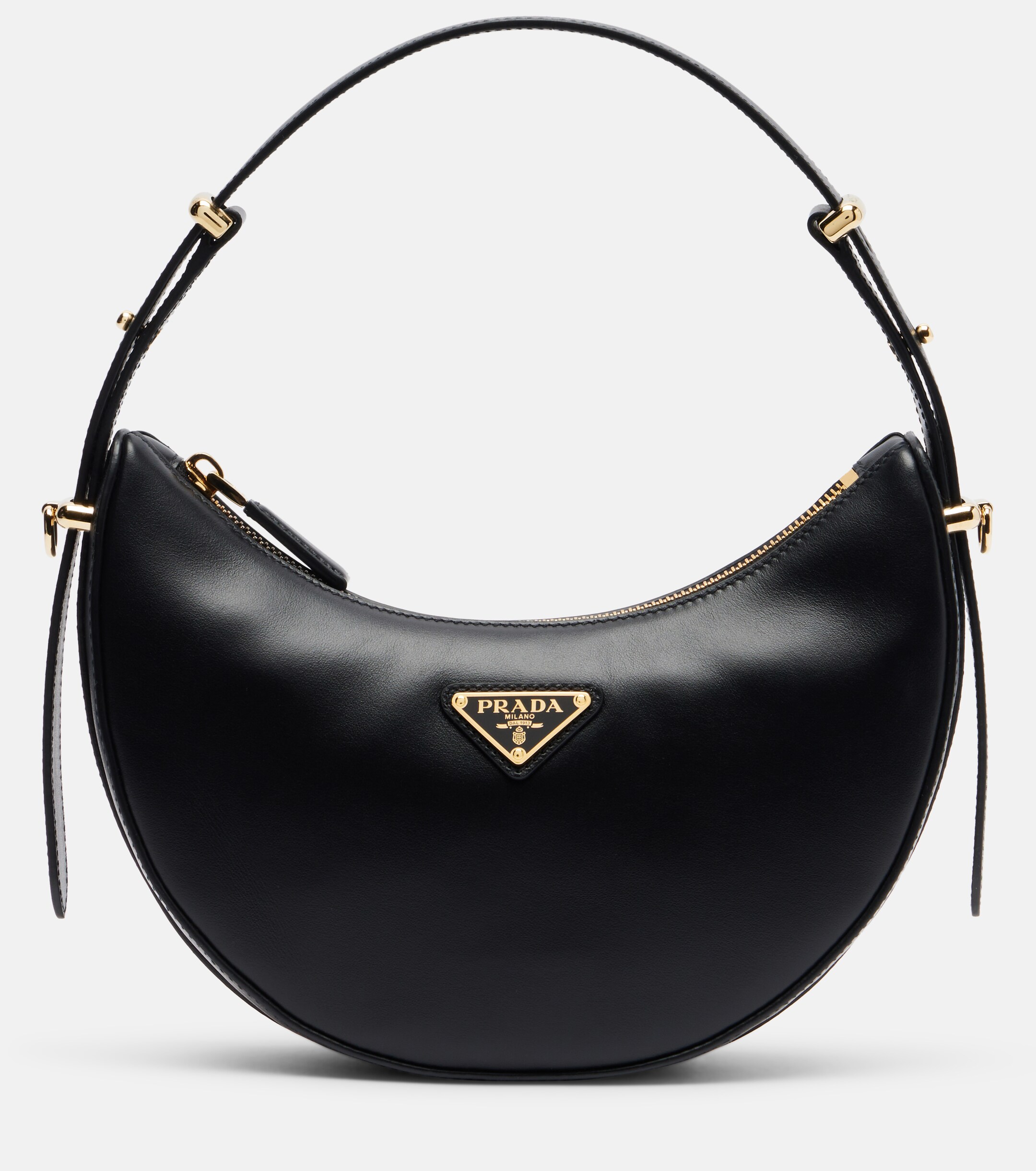 Prada Prada Arqué Mini leather shoulder bag
