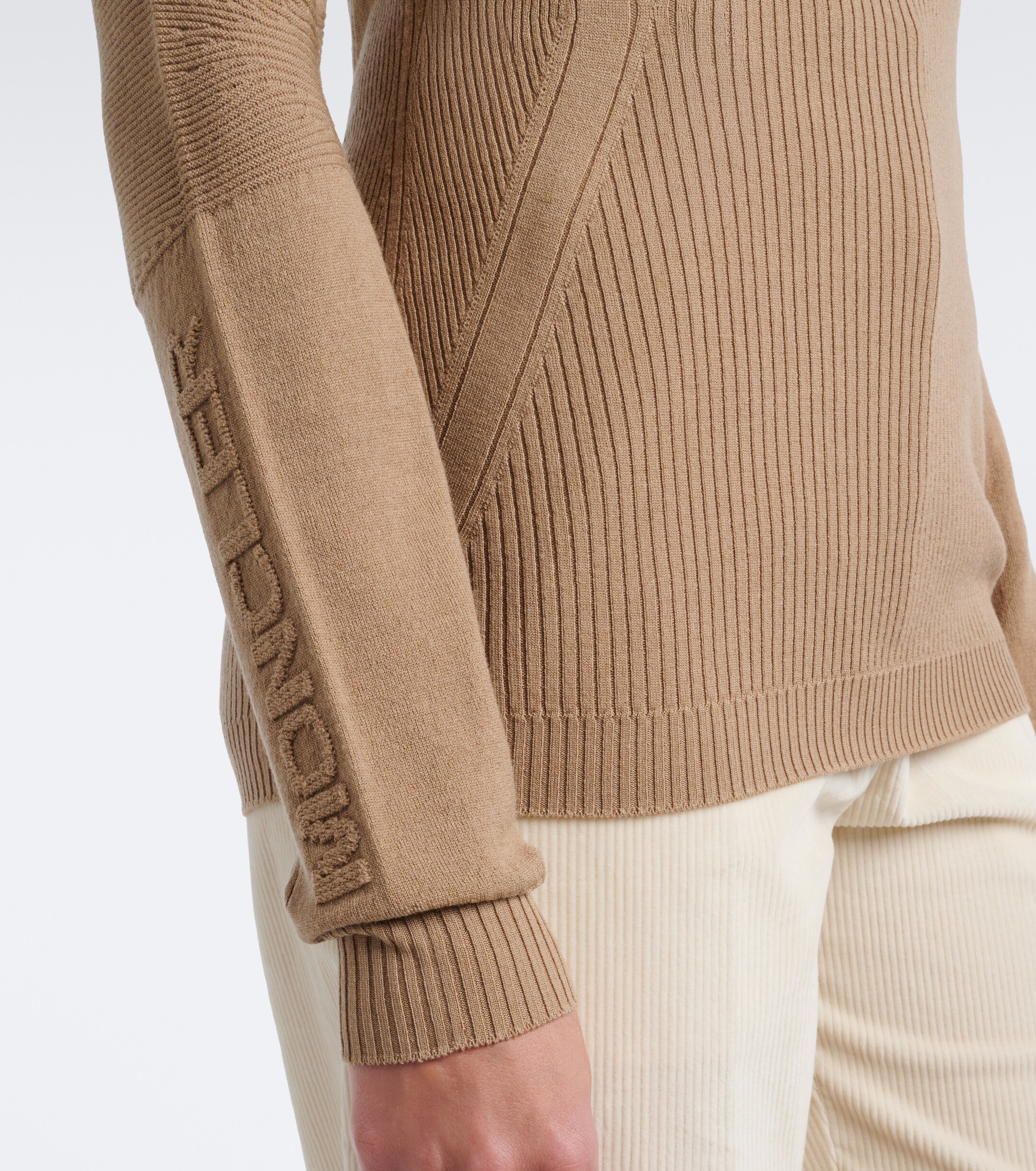 MONCLER GRENOBLE Moncler Grenoble Wool-blend turtleneck sweater