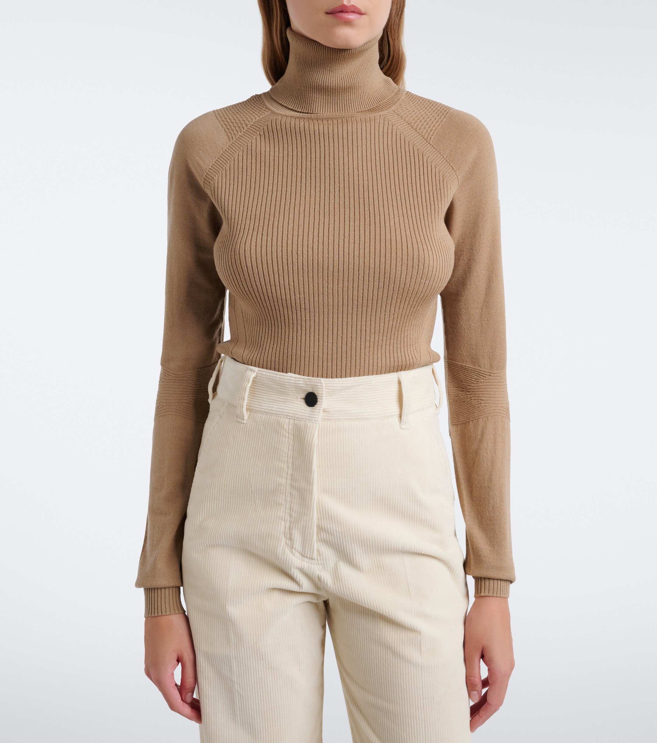 MONCLER GRENOBLE Moncler Grenoble Wool-blend turtleneck sweater