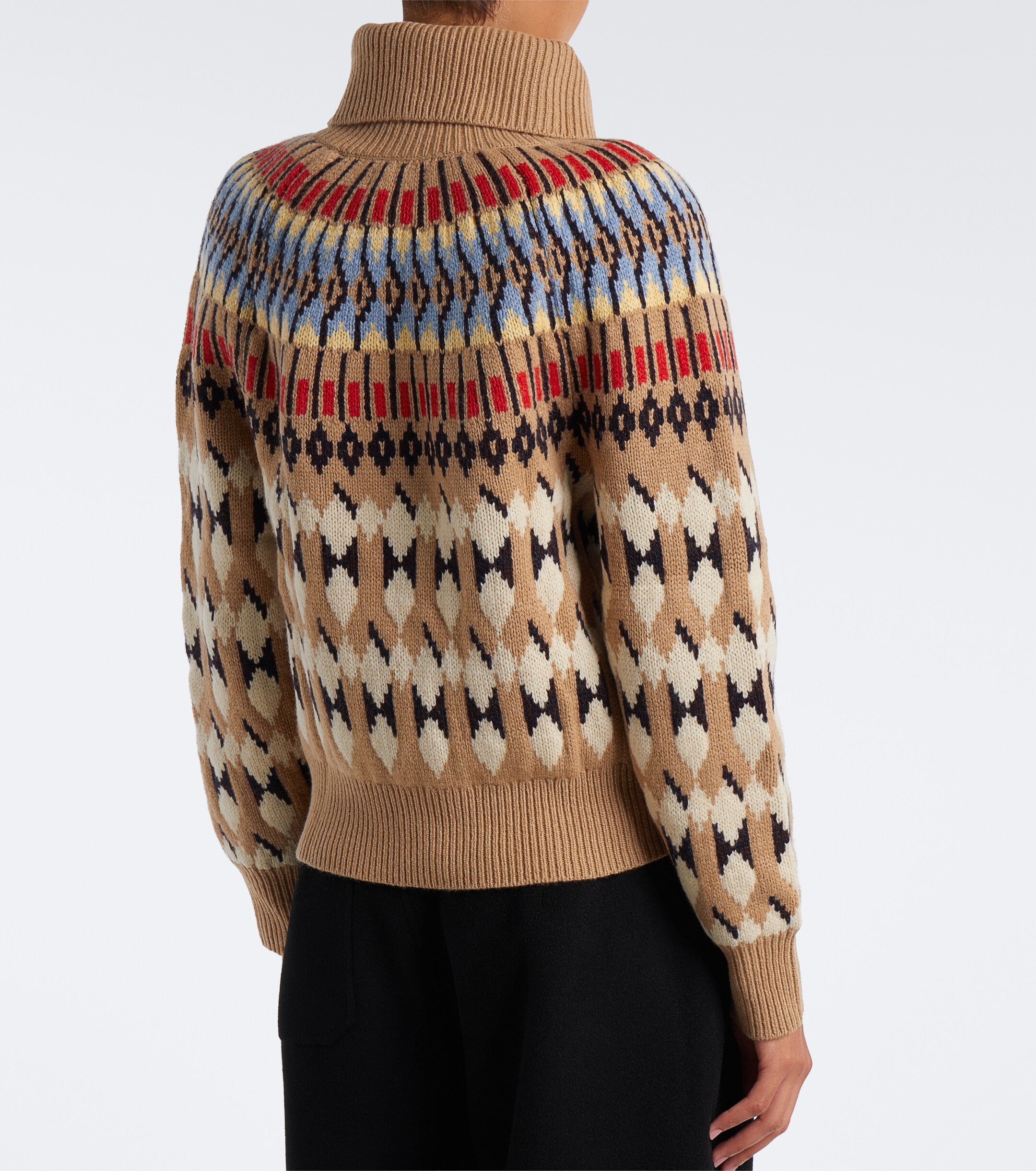 Polo Ralph Lauren Polo Ralph Lauren Intarsia wool and cashmere cardigan