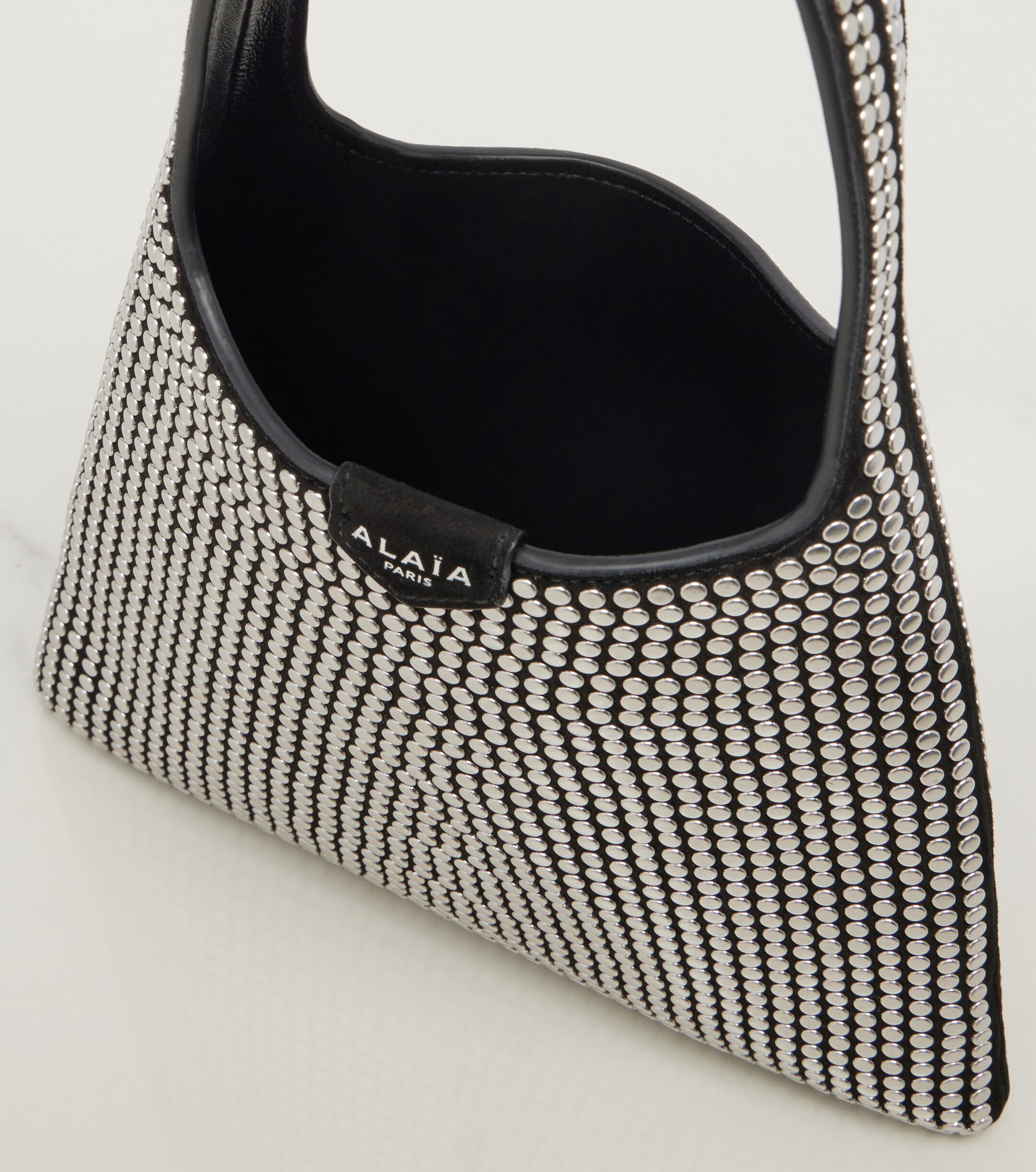 Alaïa Studded leather tote bag
