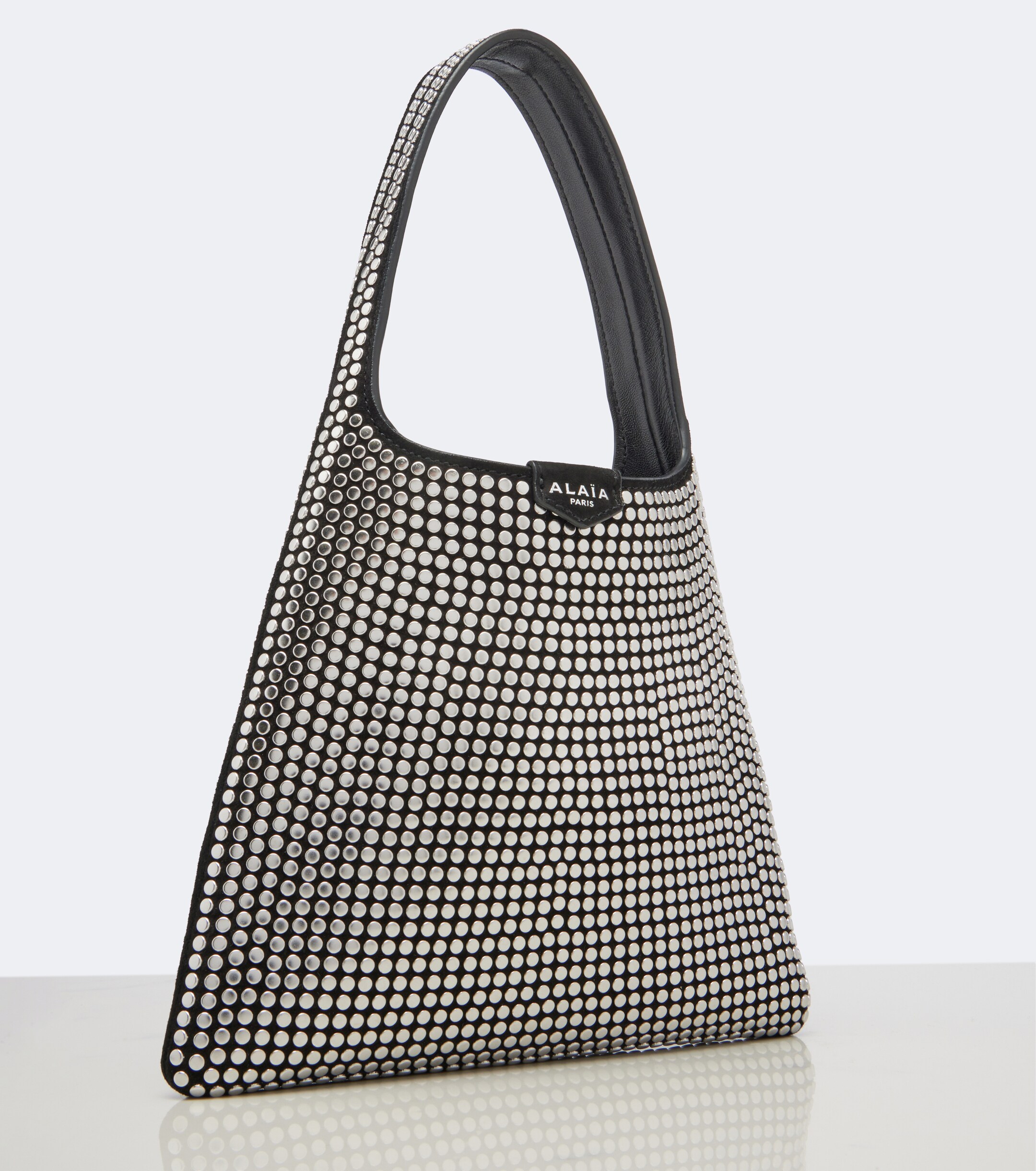 Alaïa Studded leather tote bag