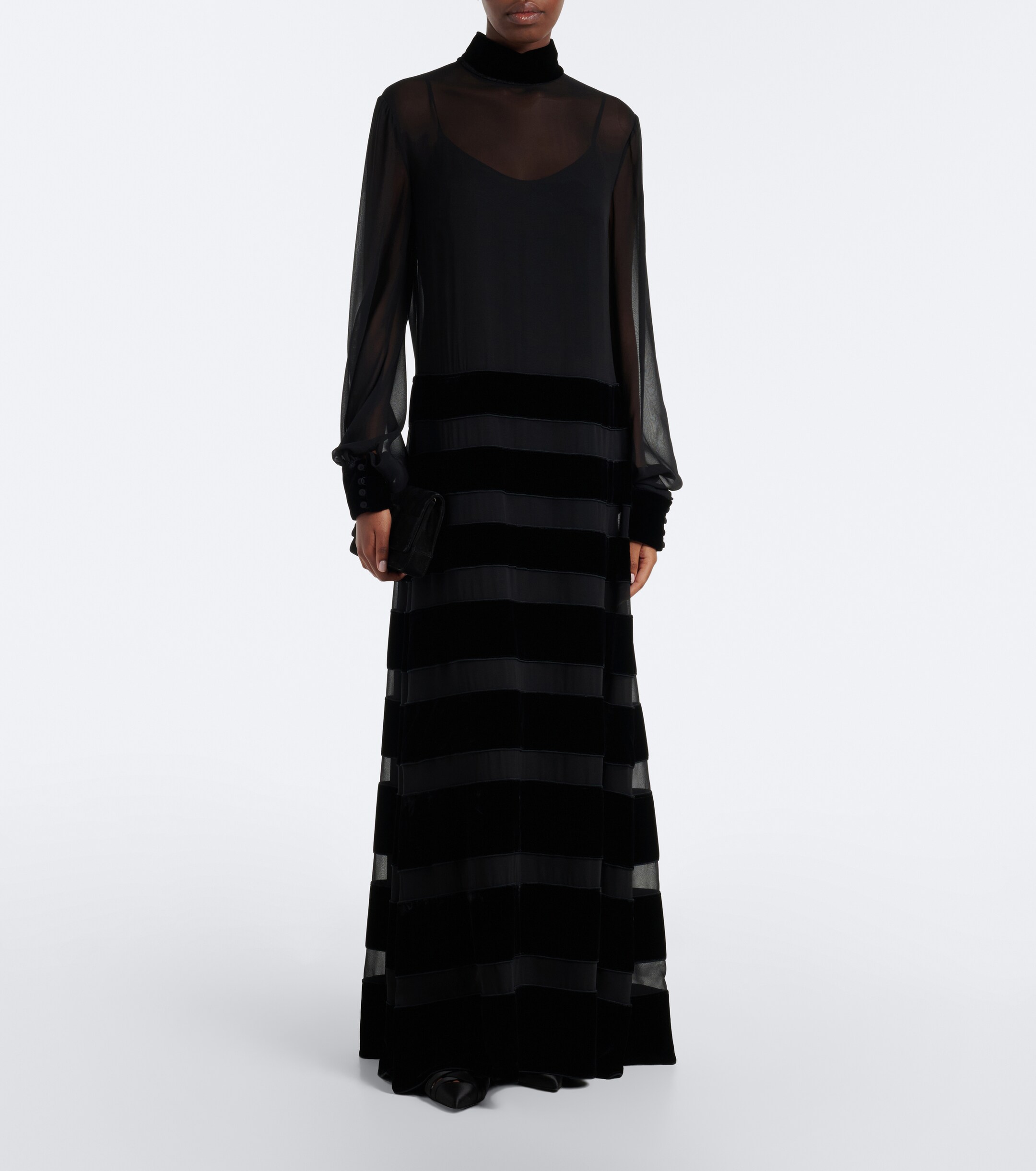 Max Mara Max Mara Elegante silk georgette gown