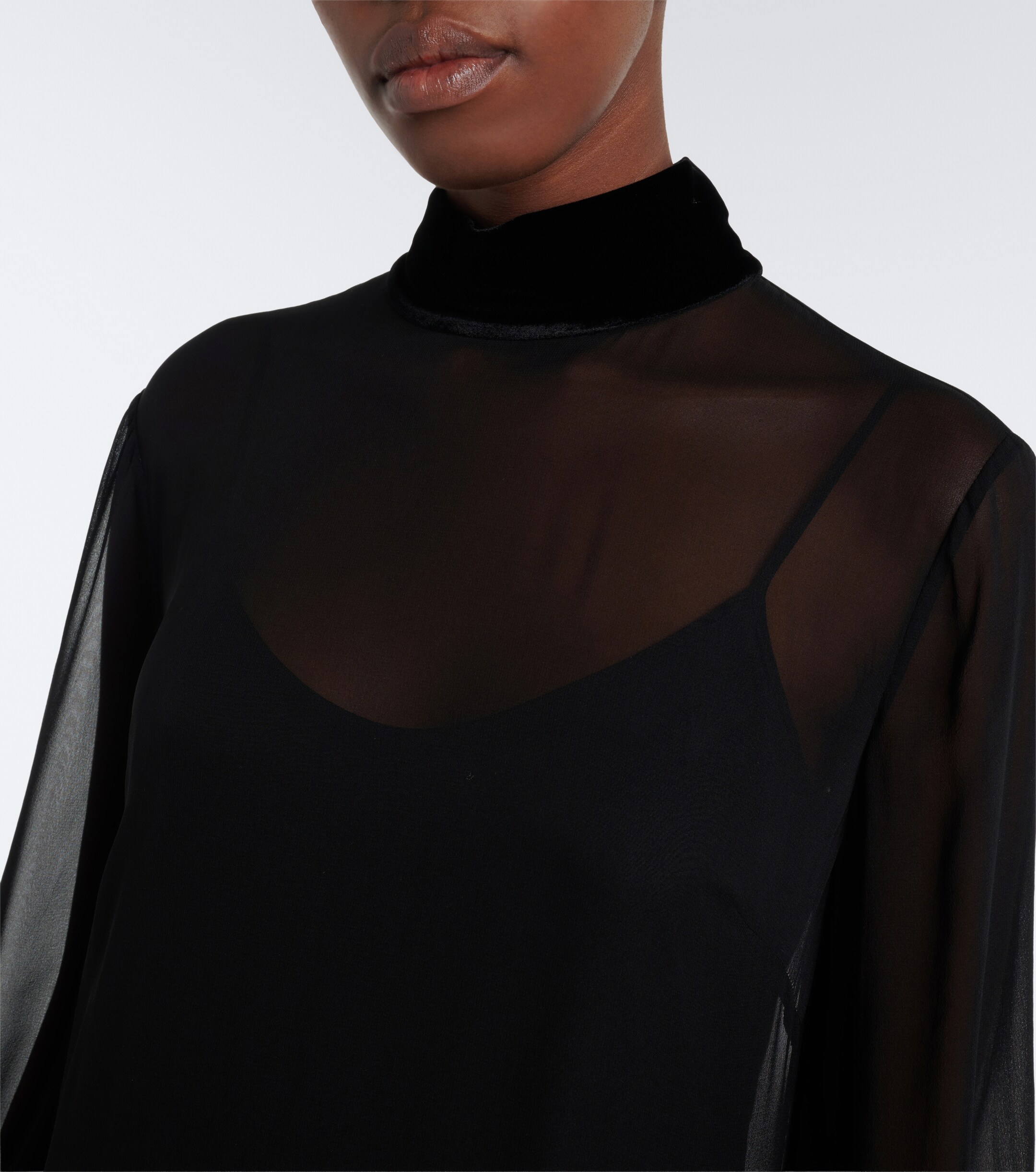 Max Mara Max Mara Elegante silk georgette gown
