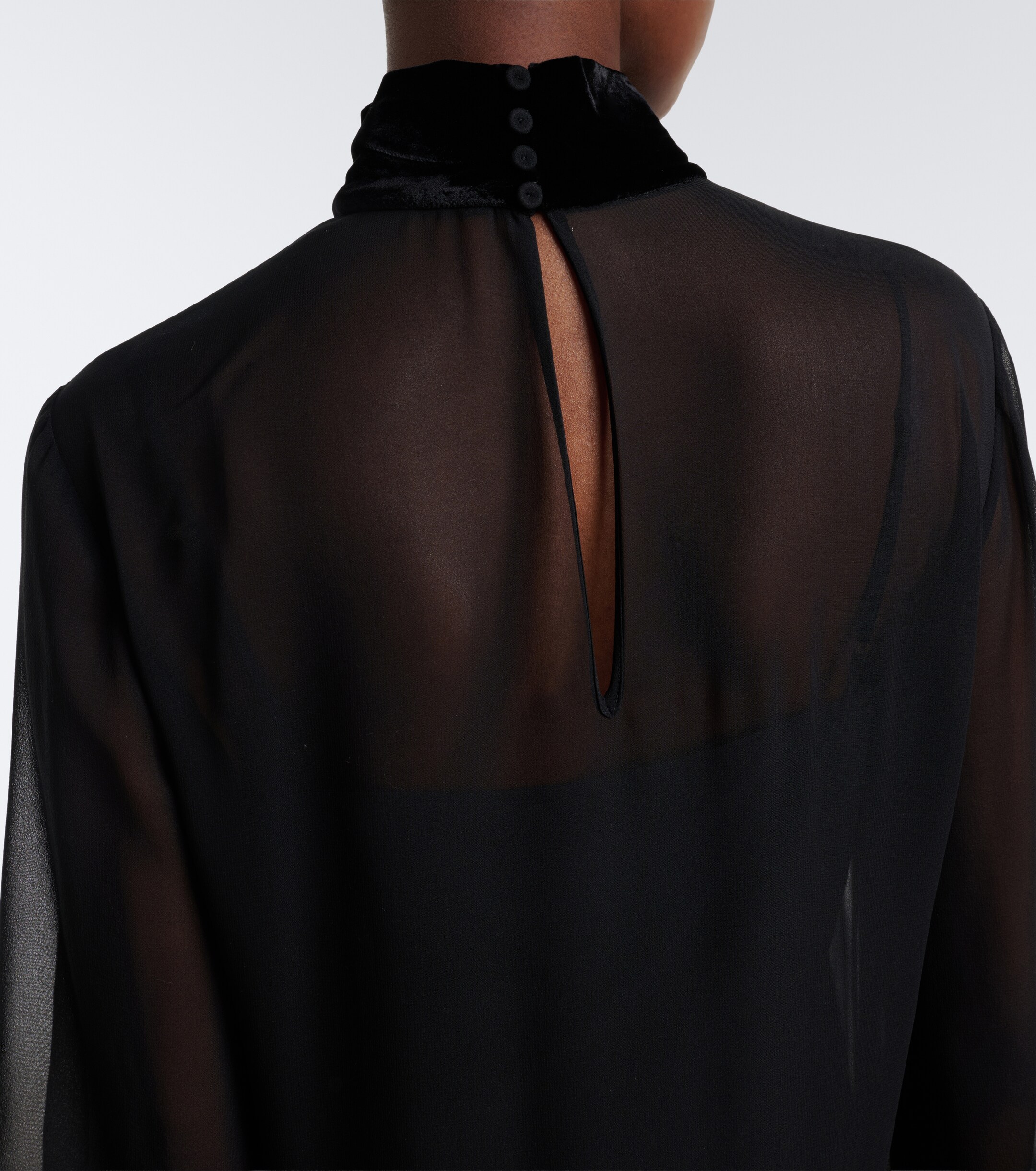 Max Mara Max Mara Elegante silk georgette gown