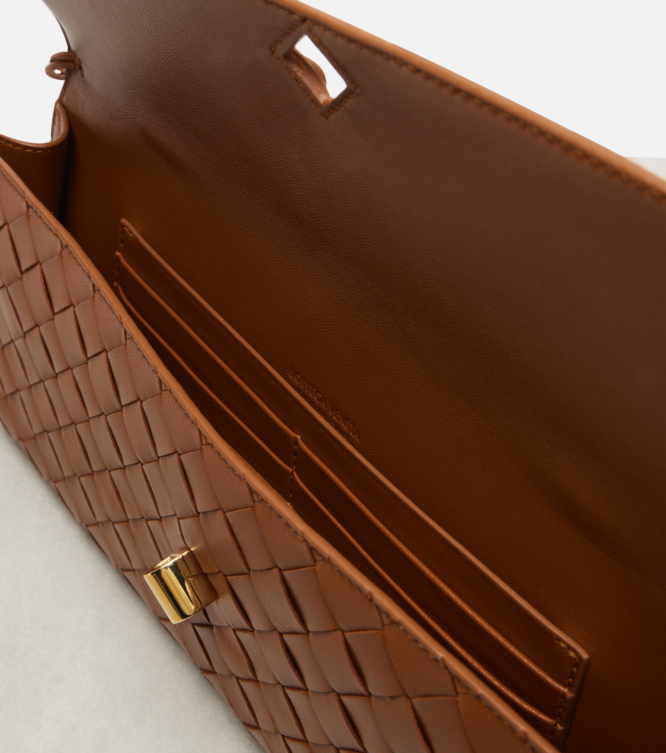 Bottega Veneta Intrecciato leather clutch
