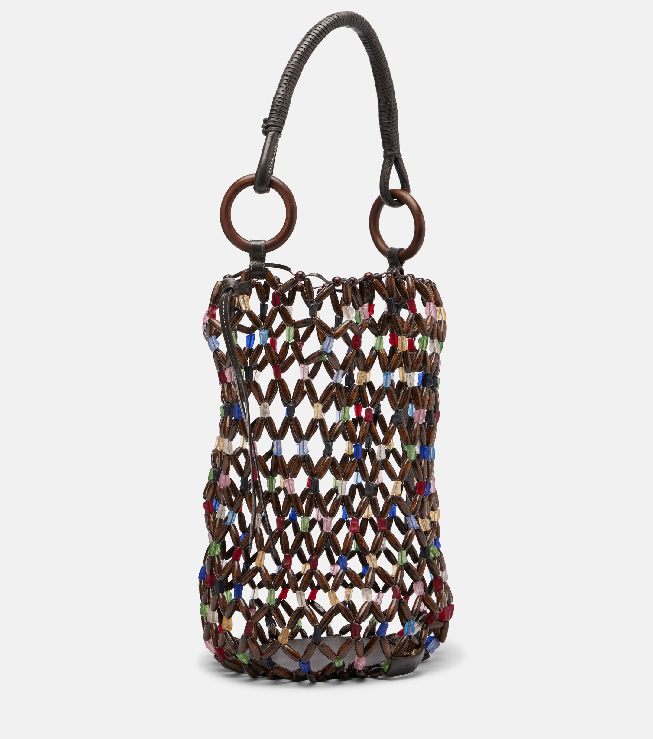 Staud Del Mar beaded shoulder bag