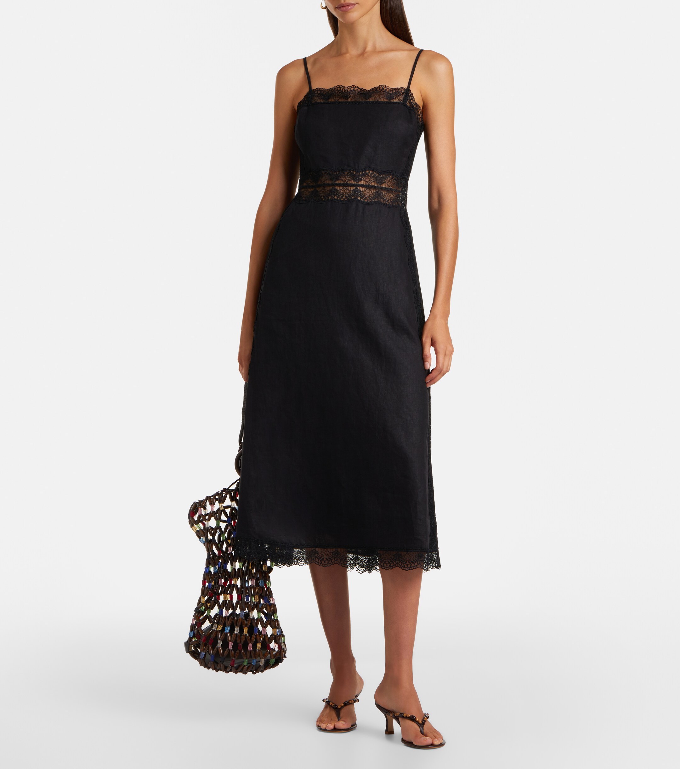 Staud Del Mar beaded shoulder bag