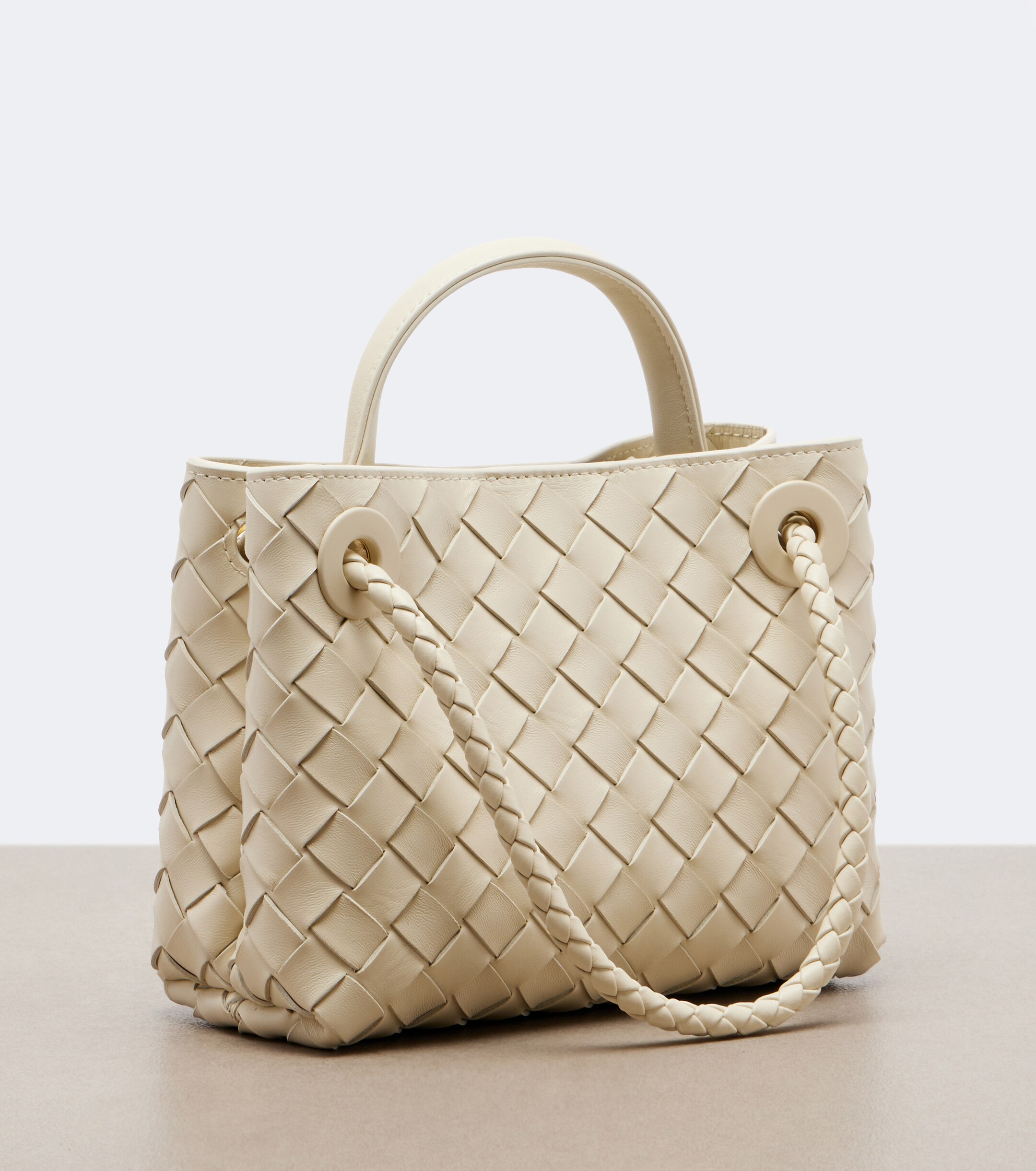 Bottega Veneta Andiamo Mini leather top-handle bag