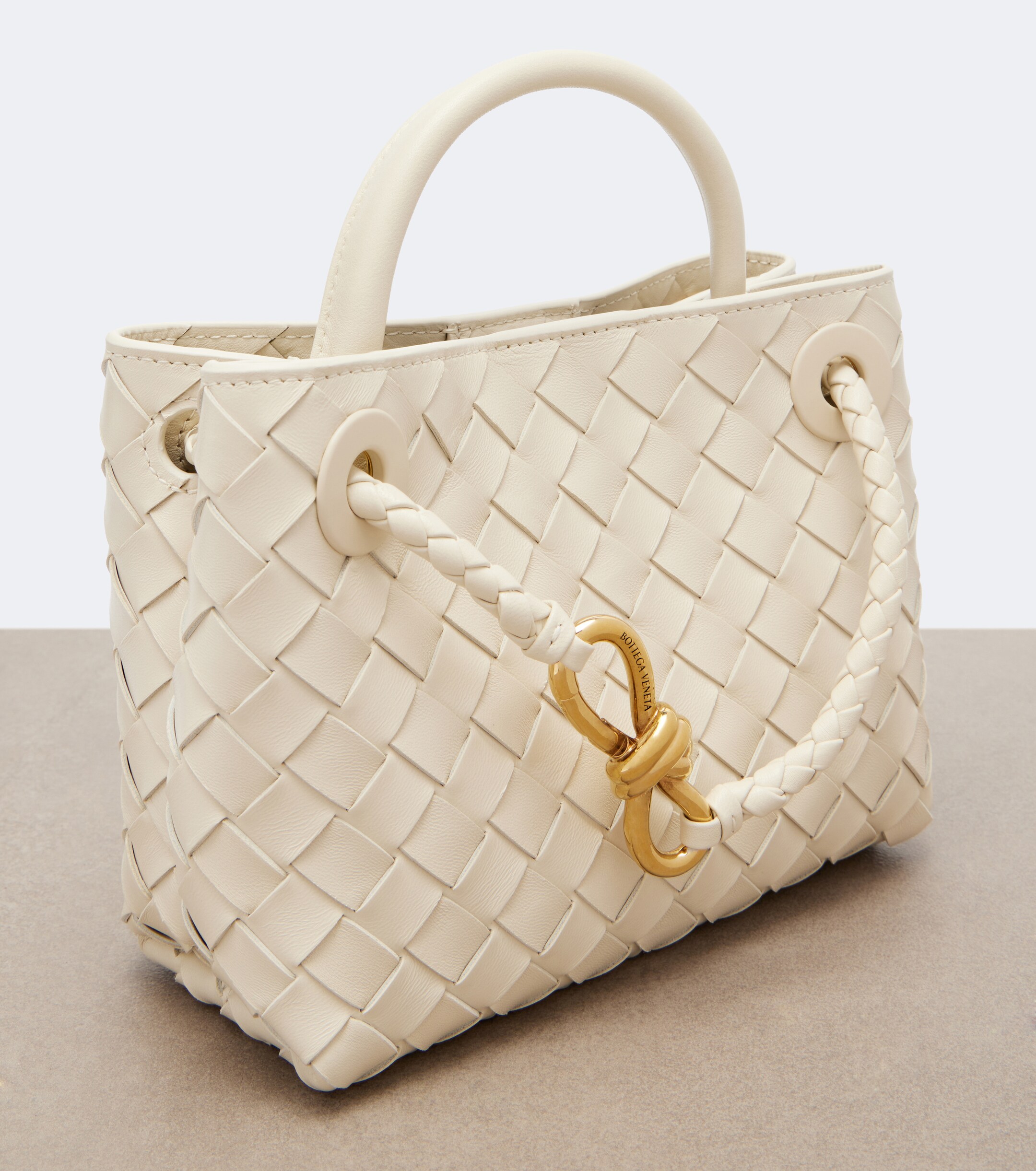 Bottega Veneta Andiamo Mini leather top-handle bag