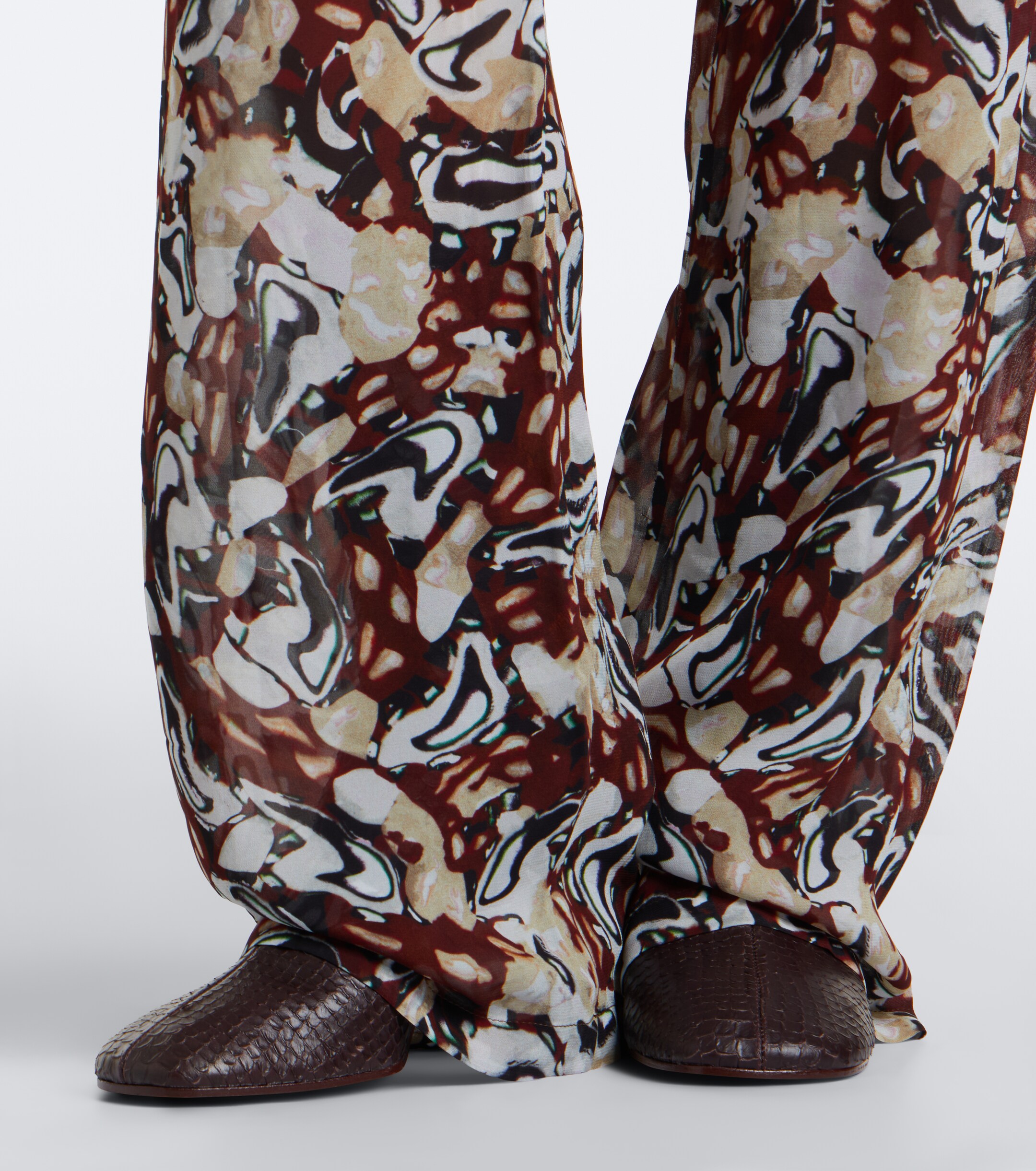 Paris Texas Paris Texas Alice snake-effect leather ankle boots