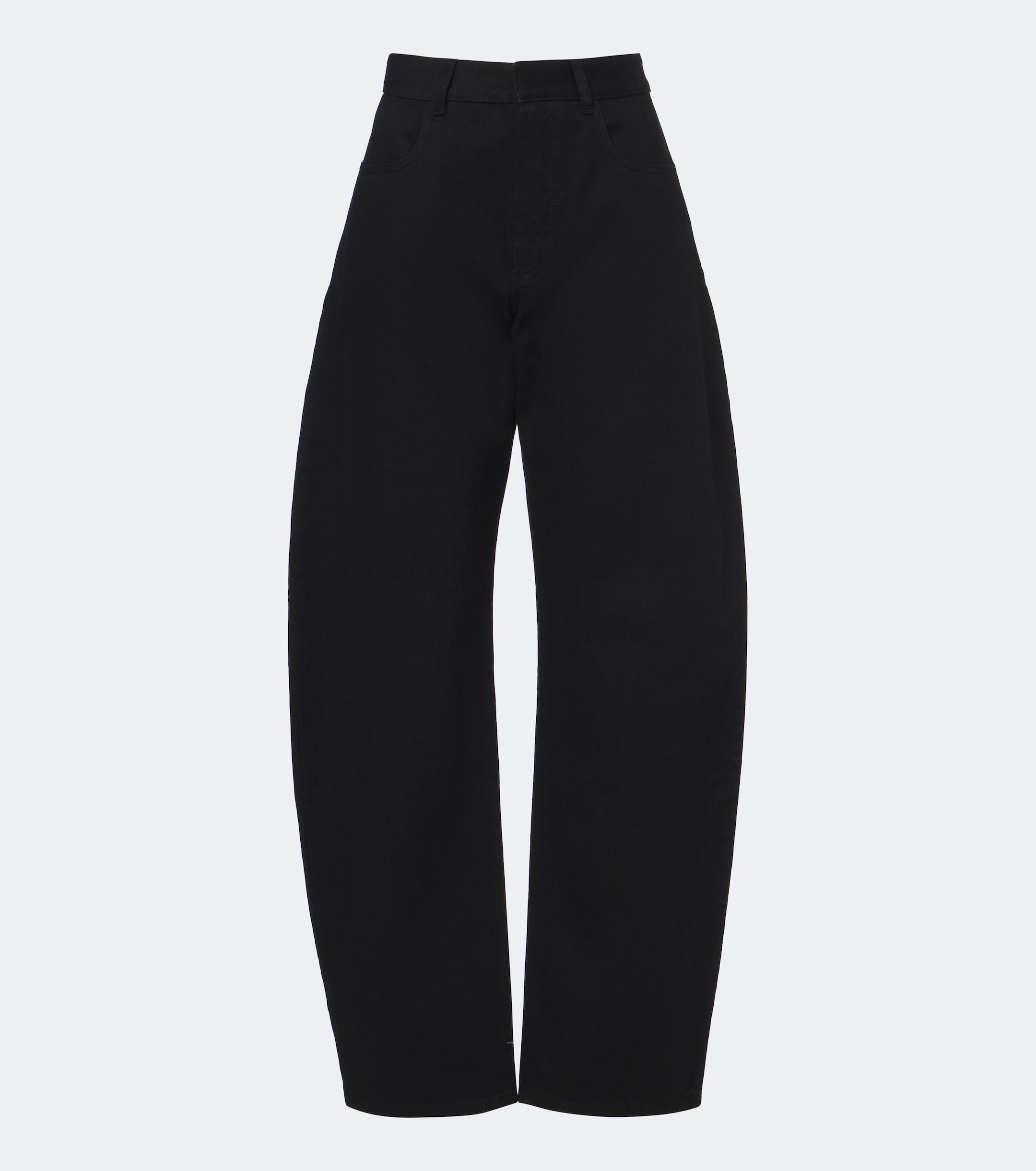 Alaïa Alaïa High-rise barrel-leg jeans