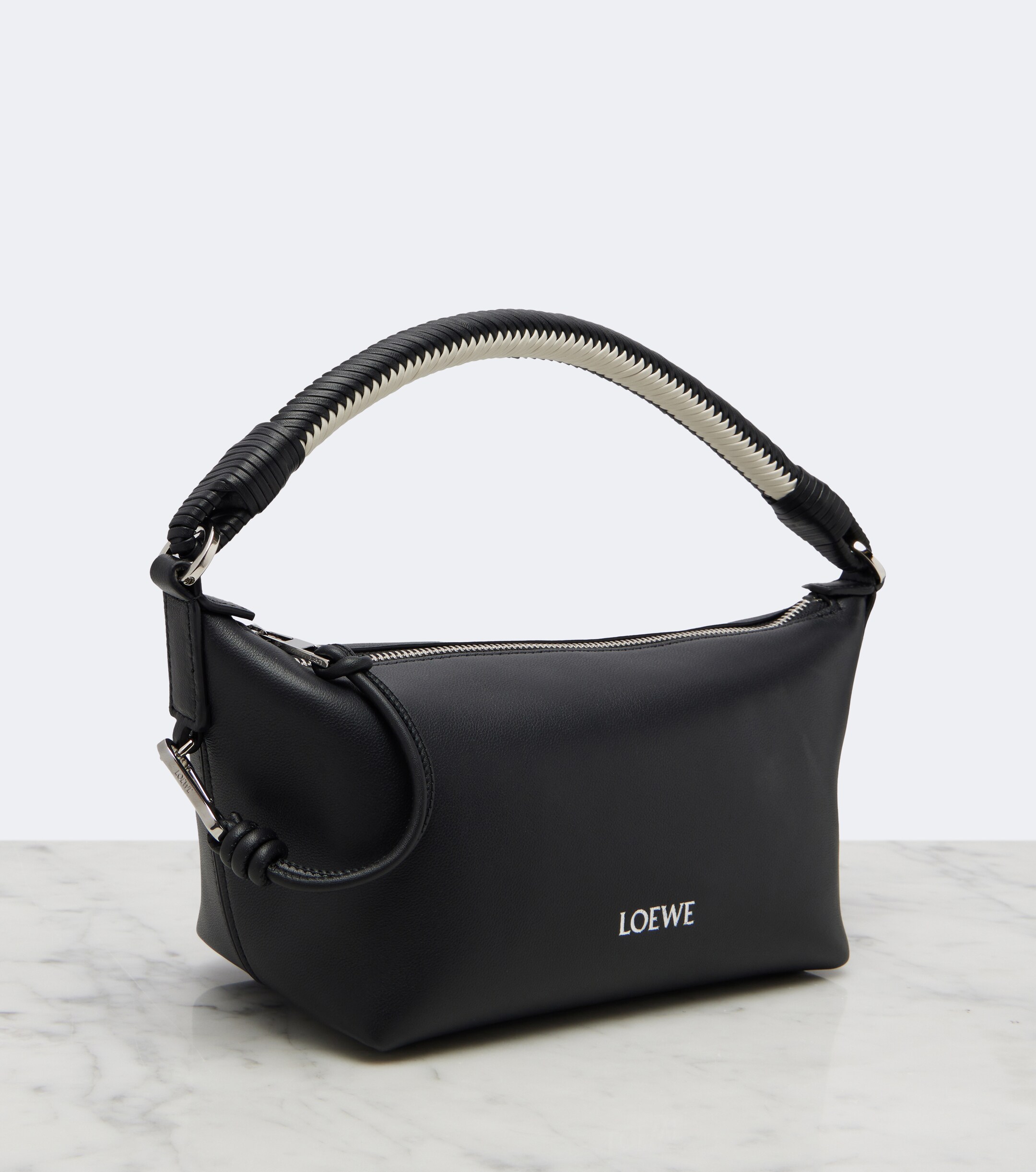 Loewe Cala Small leather top-handle bag