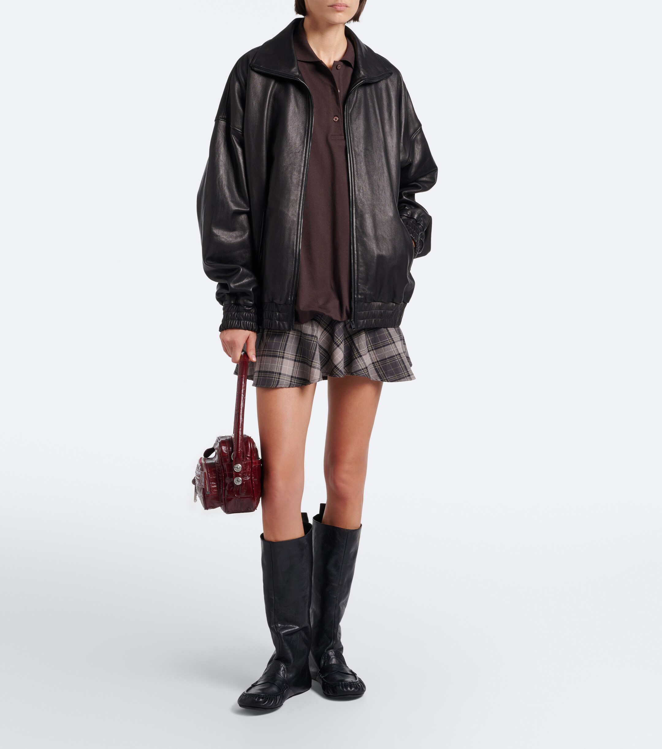 Acne Studios Acne Studios Bojan leather knee-high boots