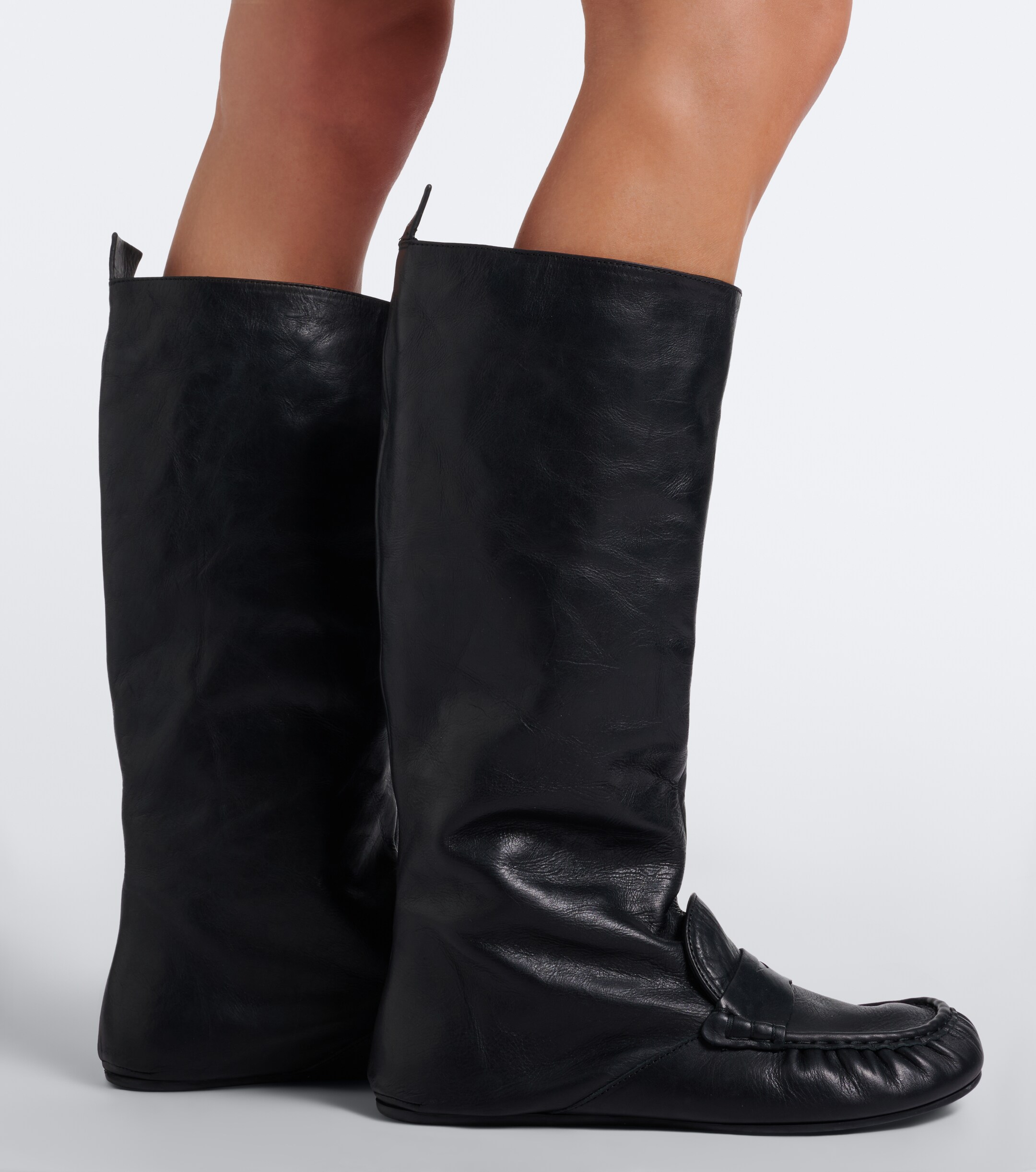 Acne Studios Acne Studios Bojan leather knee-high boots