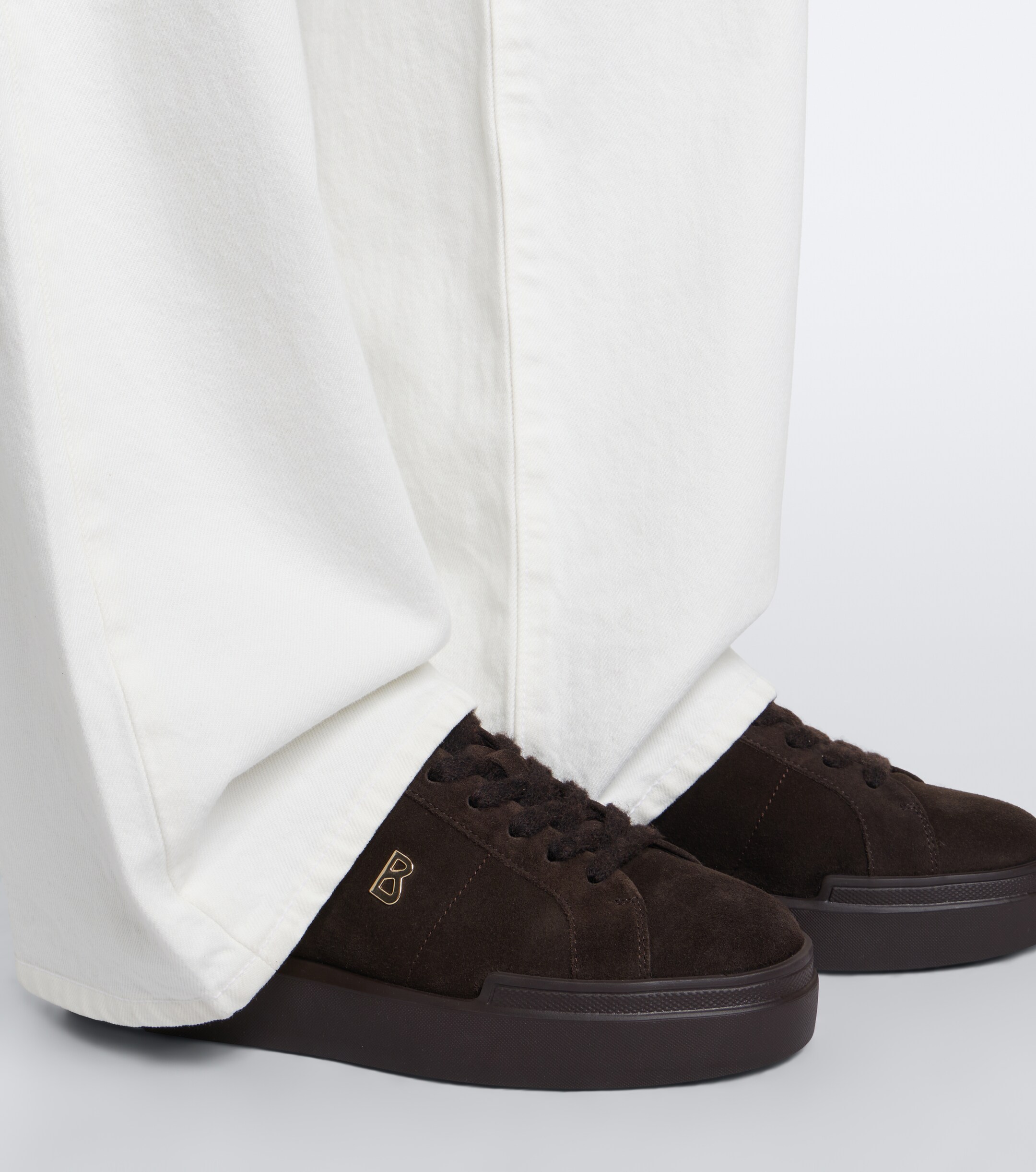 BOGNER Bogner Hollywood 32 A shearling-lined suede sneakers