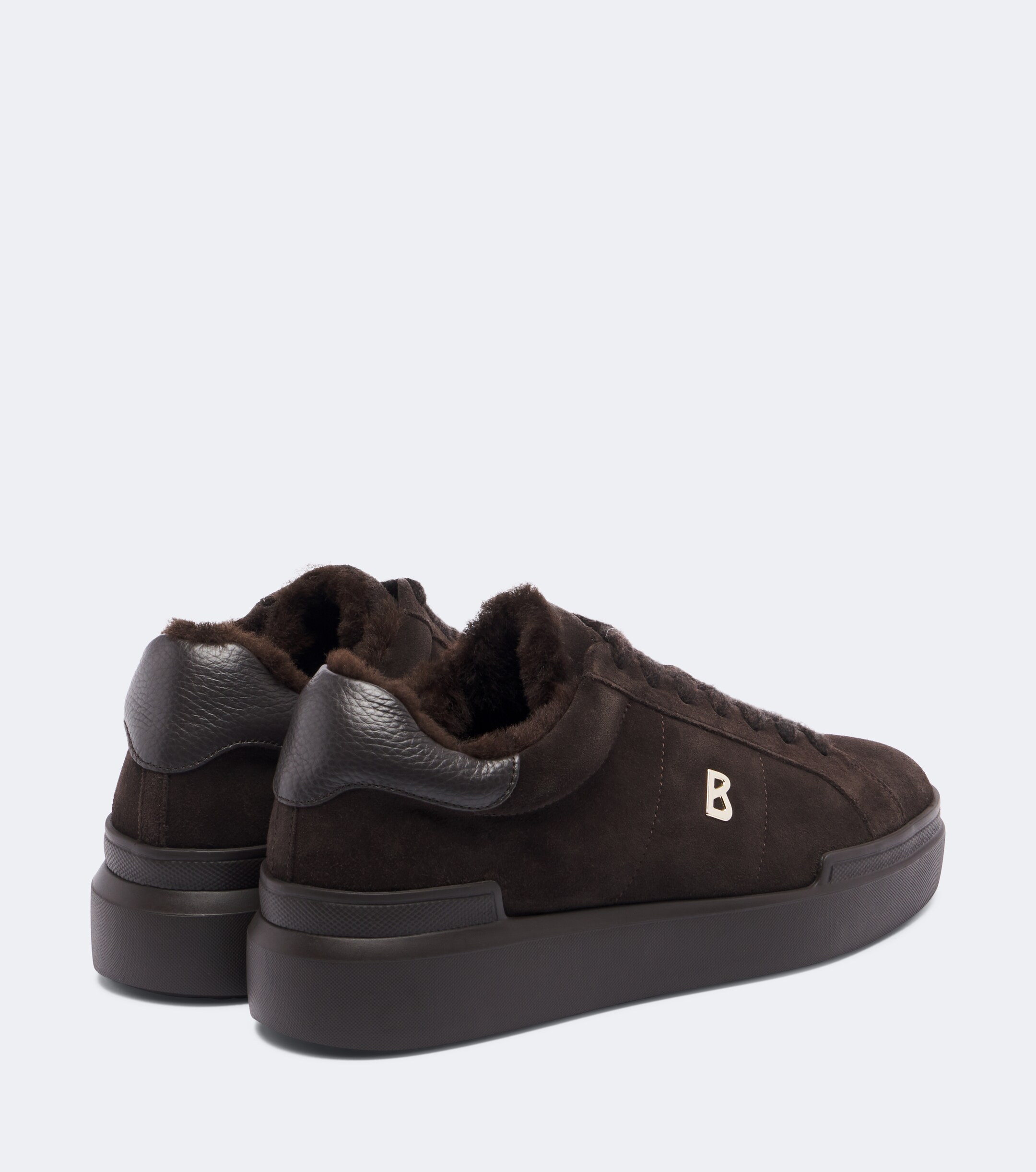 BOGNER Bogner Hollywood 32 A shearling-lined suede sneakers