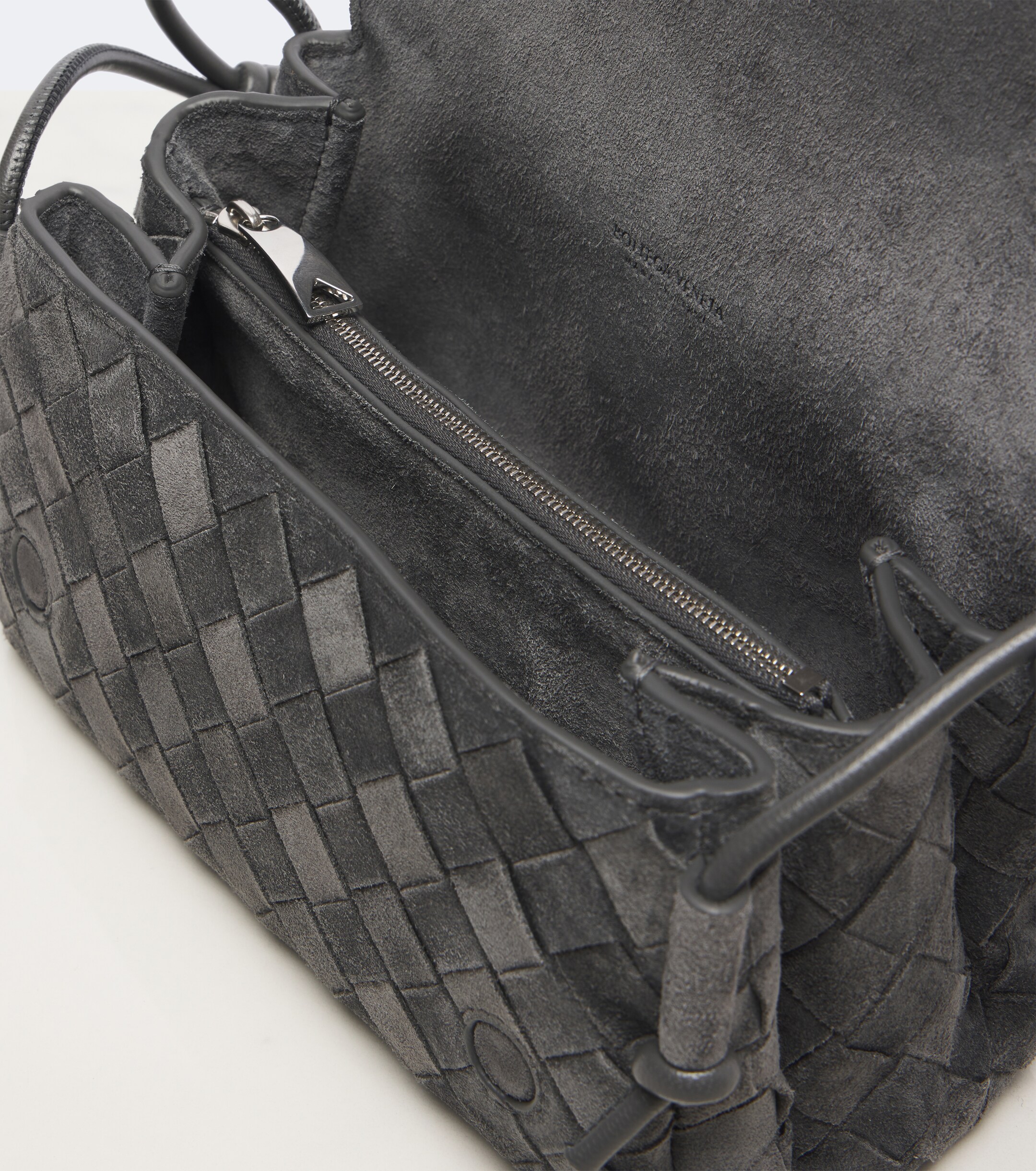 Bottega Veneta Notturno Mini suede crossbody bag