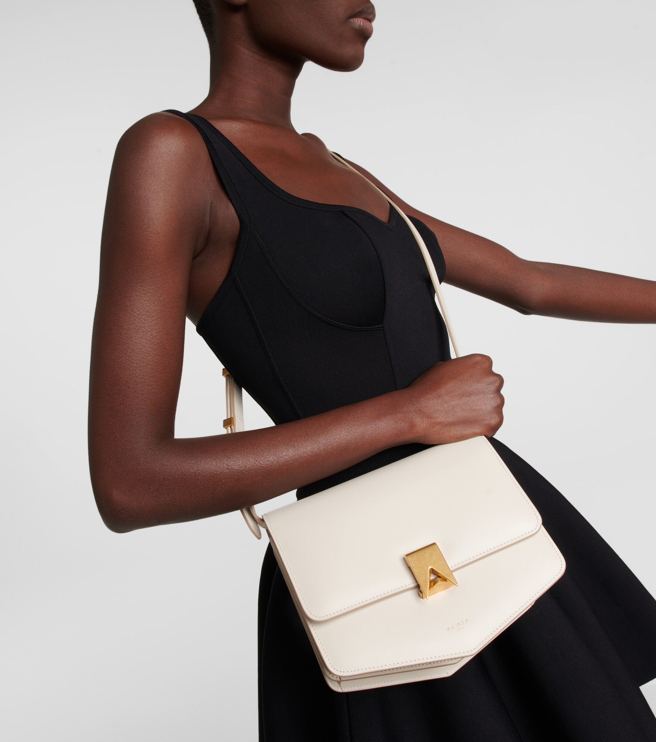 Alaïa Le Papa leather shoulder bag