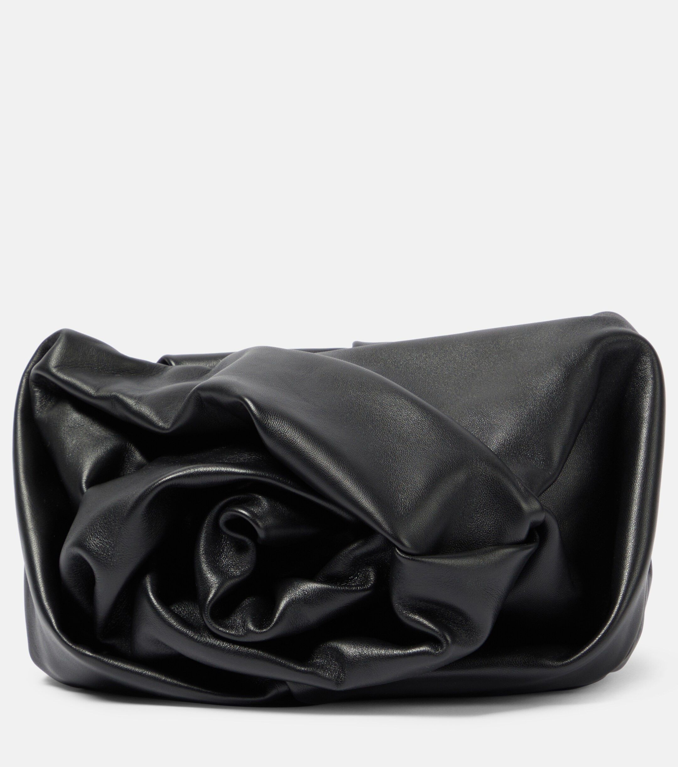 Burberry Rose leather clutch