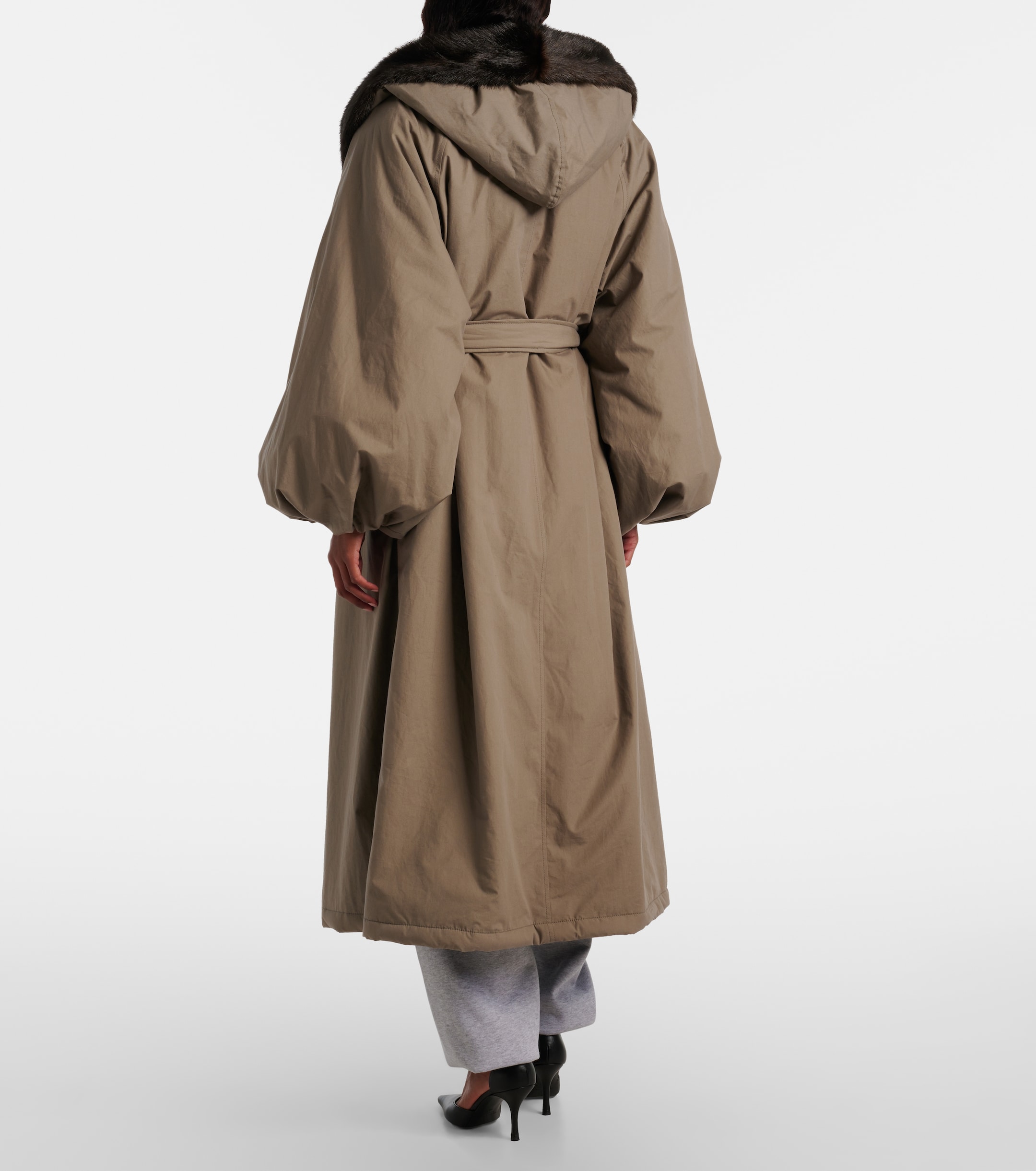 Magda Butrym - Cotton wrap coat | Plush