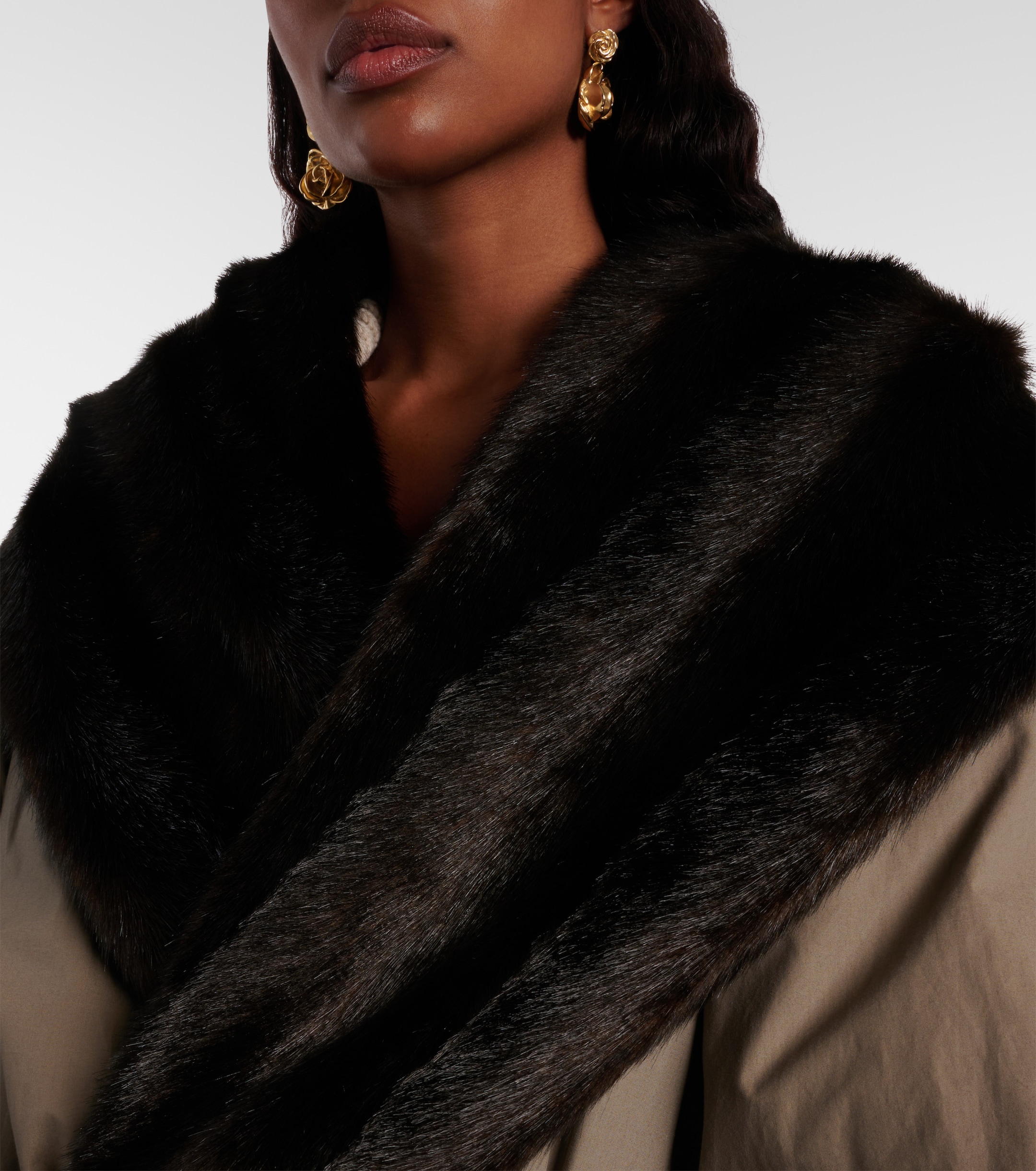 Magda Butrym - Cotton wrap coat | Plush