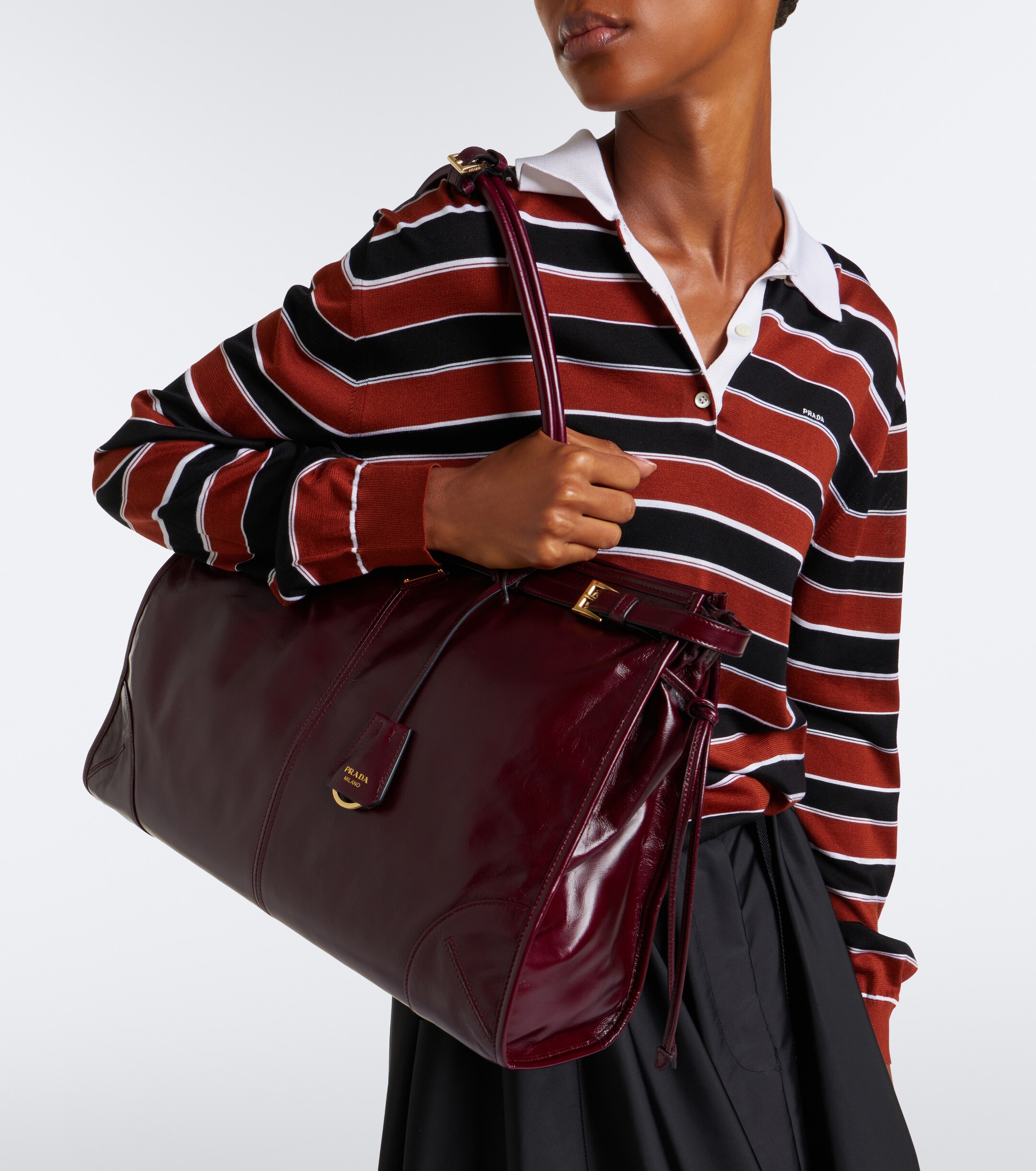 Prada Prada Bonnie Extra Large leather shoulder bag