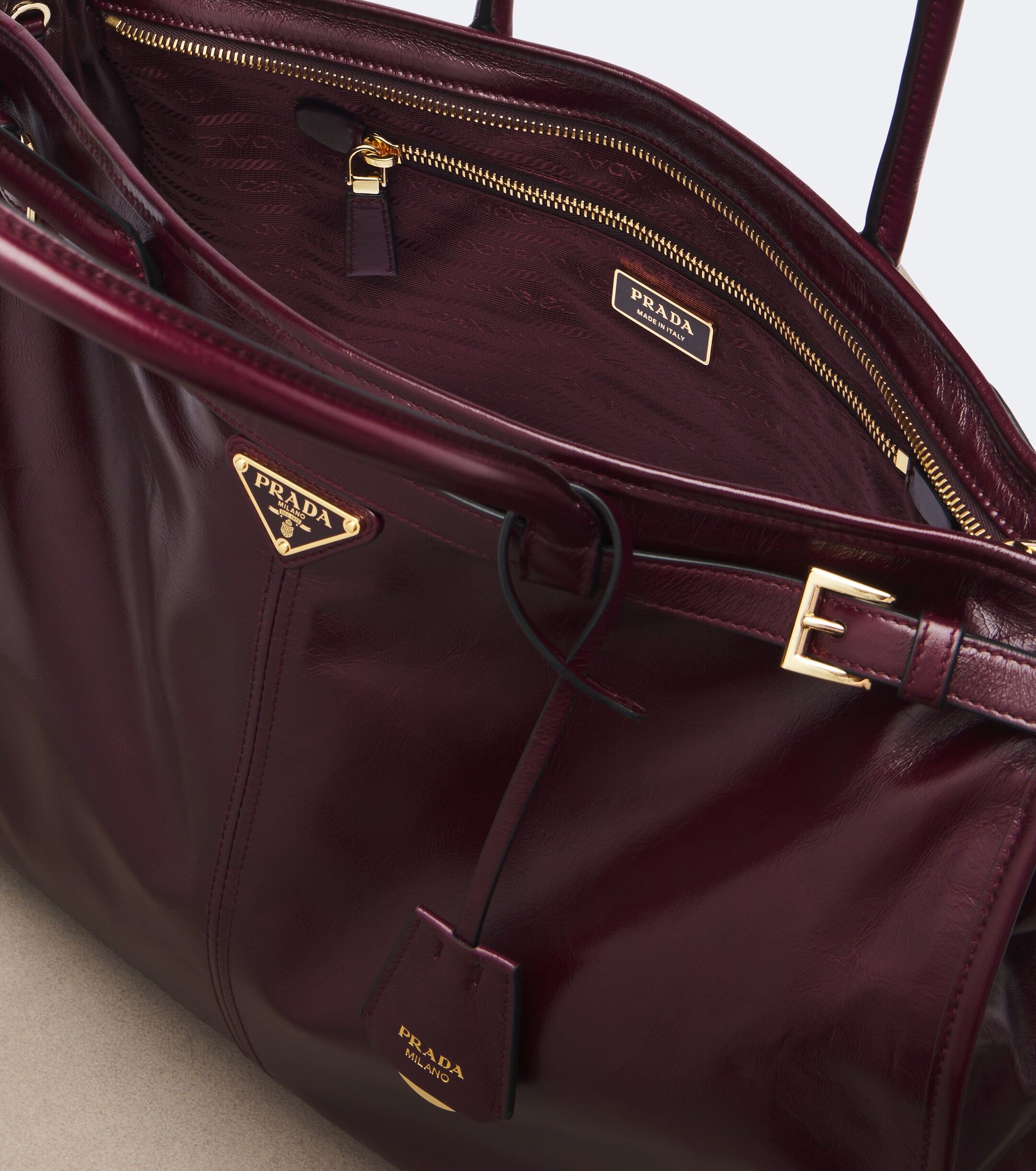 Prada Prada Bonnie Extra Large leather shoulder bag