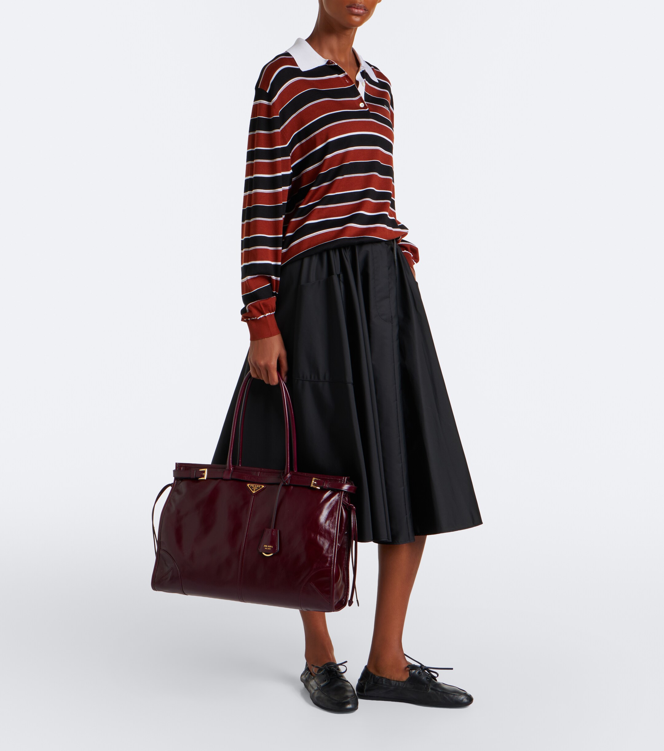 Prada Prada Bonnie Extra Large leather shoulder bag